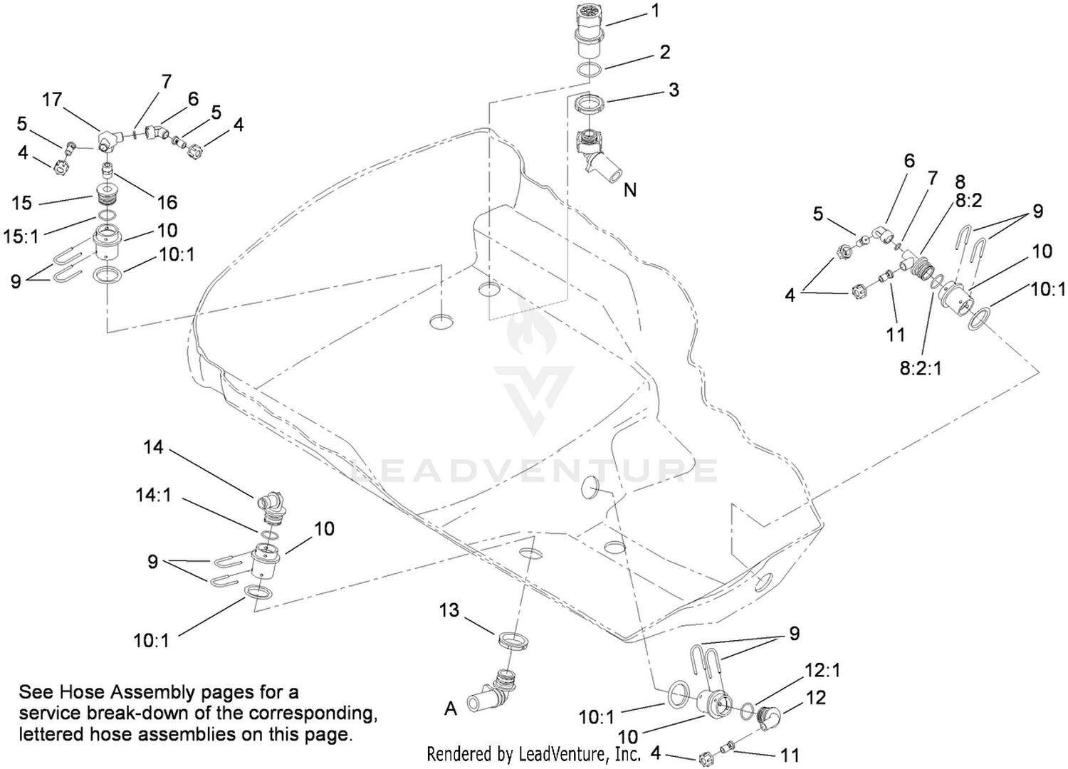 Lower Sprayer Component Assembly