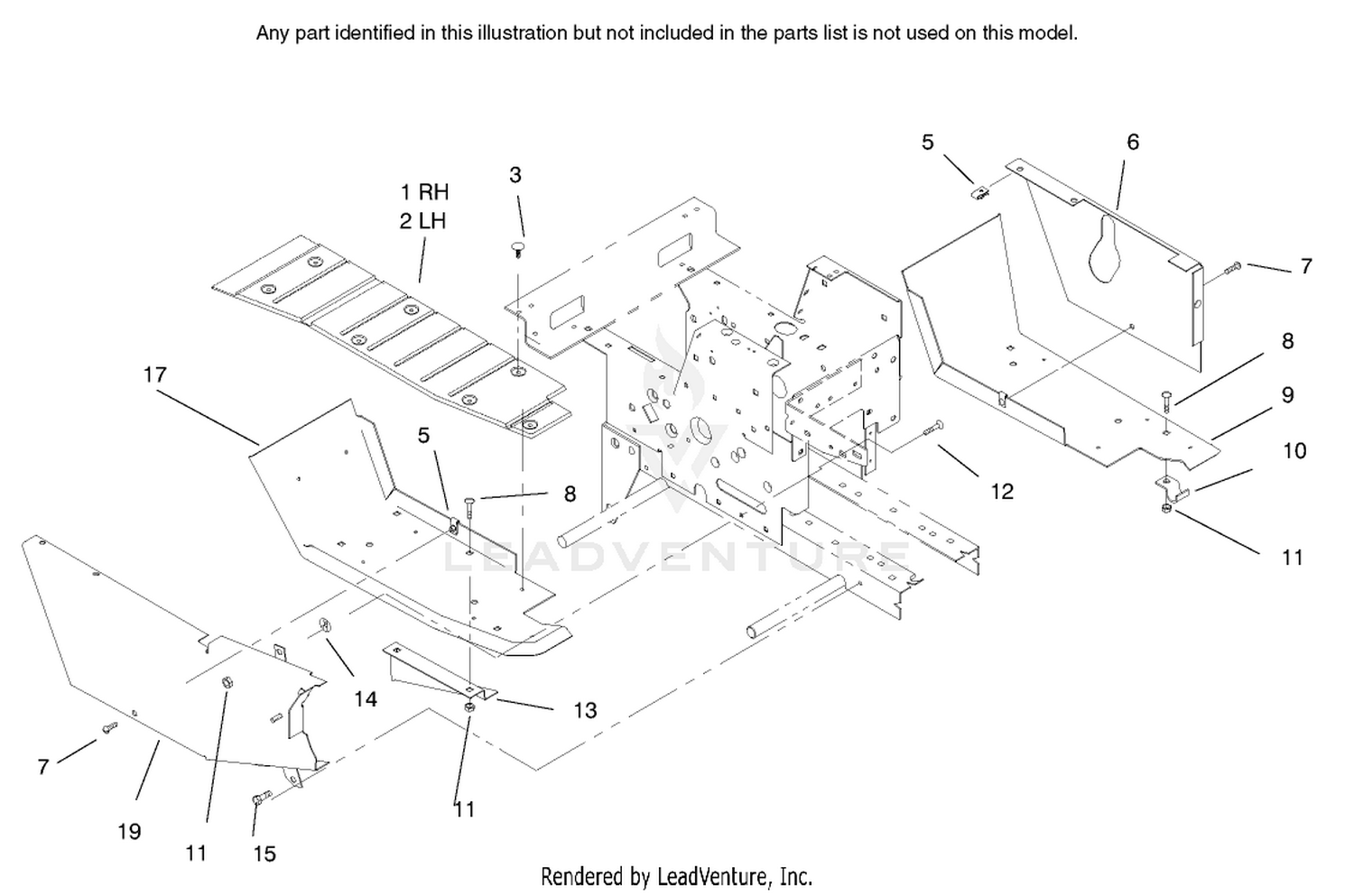 Footrests  Hoodstand Side Covers