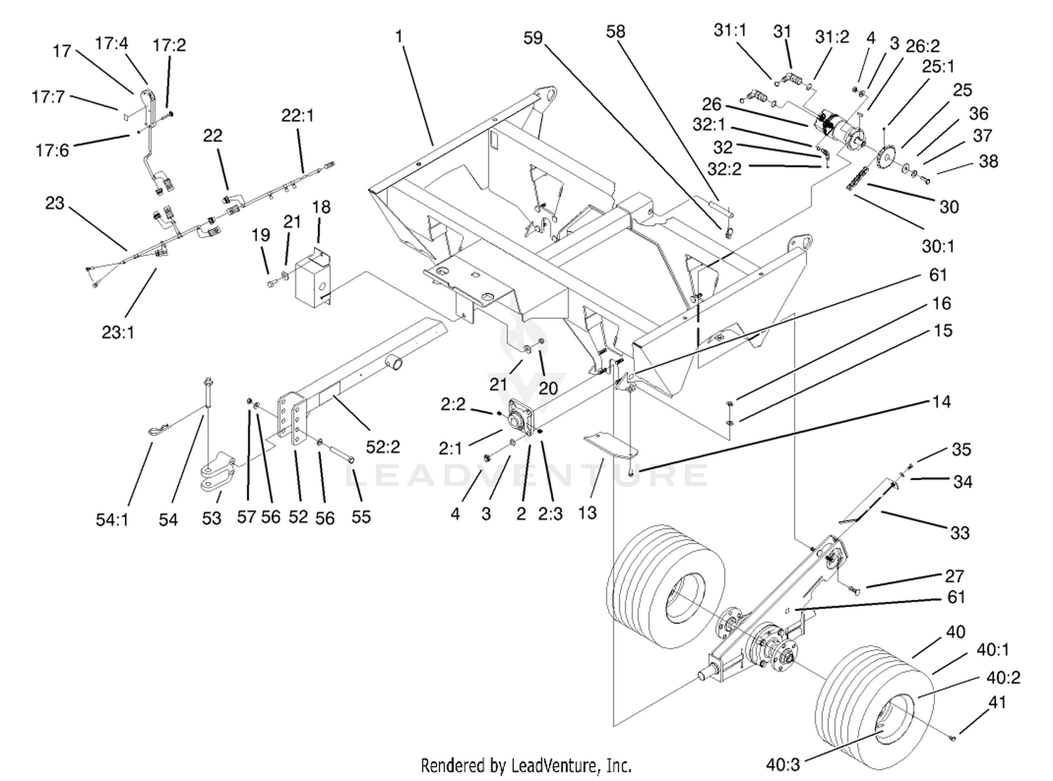 Cradle and Trailer Assembly
