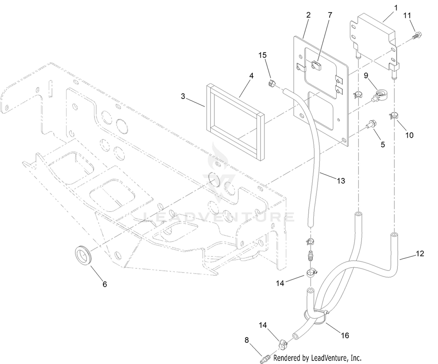 Fuel Cooler Kit Assembly No. 139-6040