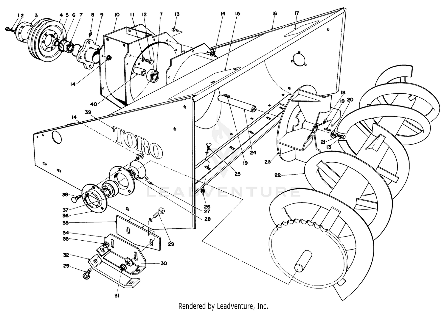 48" Snowthrower Model No. 30570 (optional)