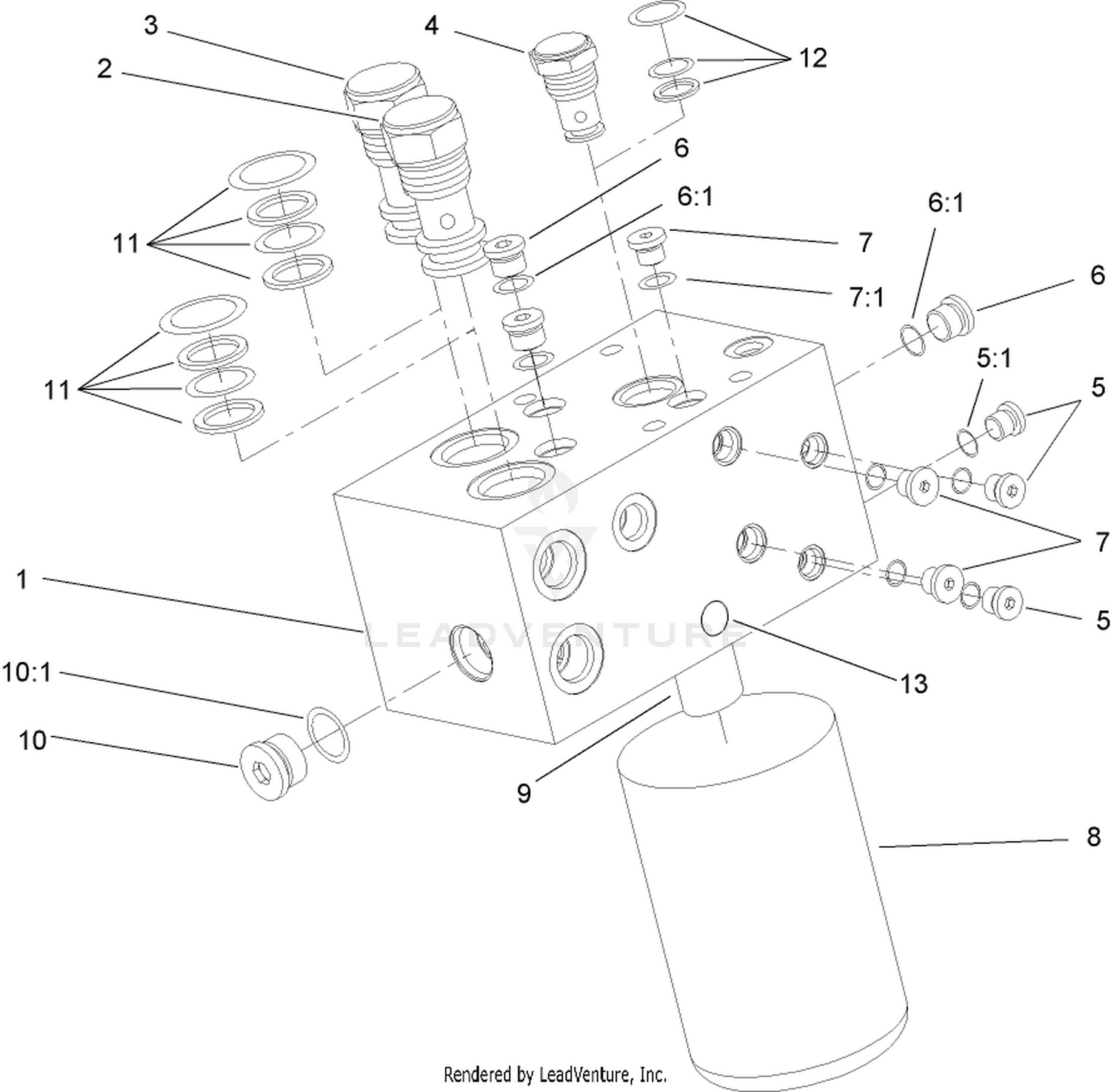 Filter Manifold Assembly No. 100-5558