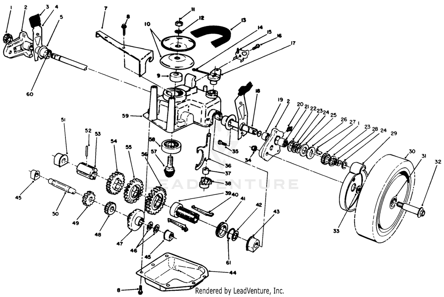 Gear Case Assembly