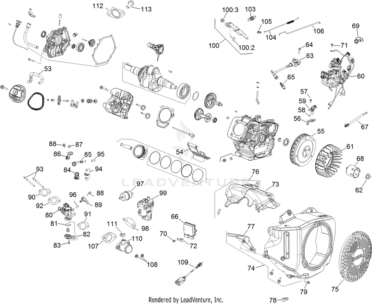 Engine Assembly No. 137-9893