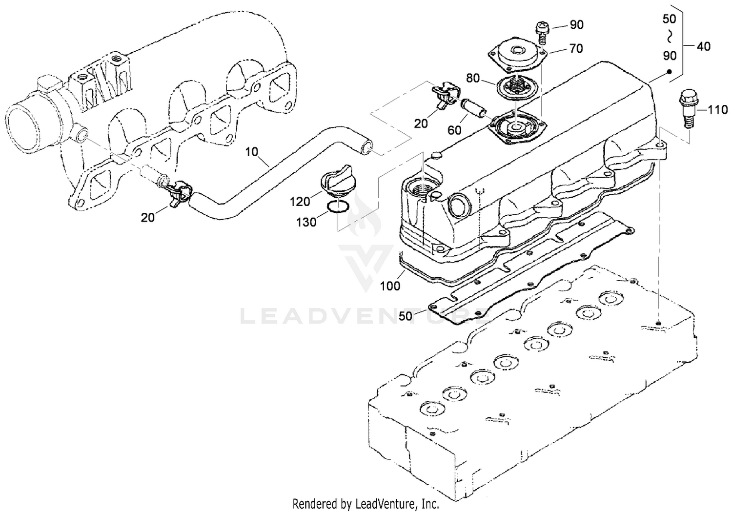 Cylinder Head Cover Assembly