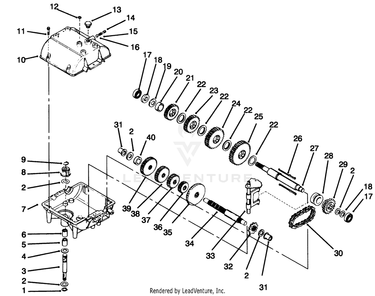 Peerless Transmission Model No. 700-039