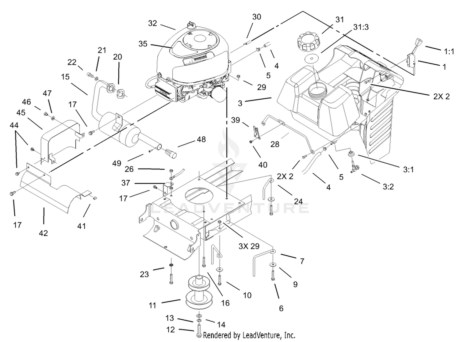 Engine System Assembly