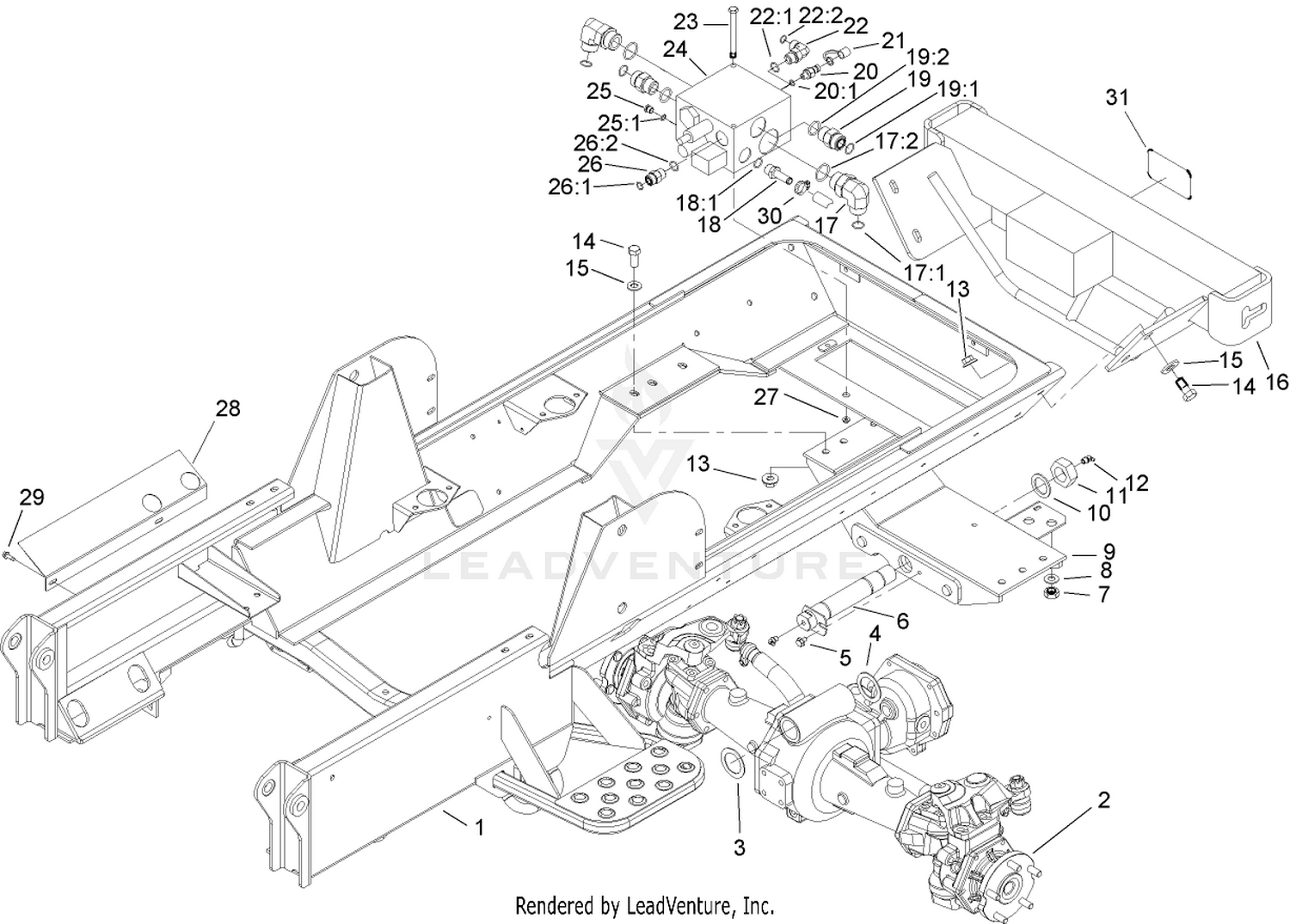 Frame and Bumper Assembly