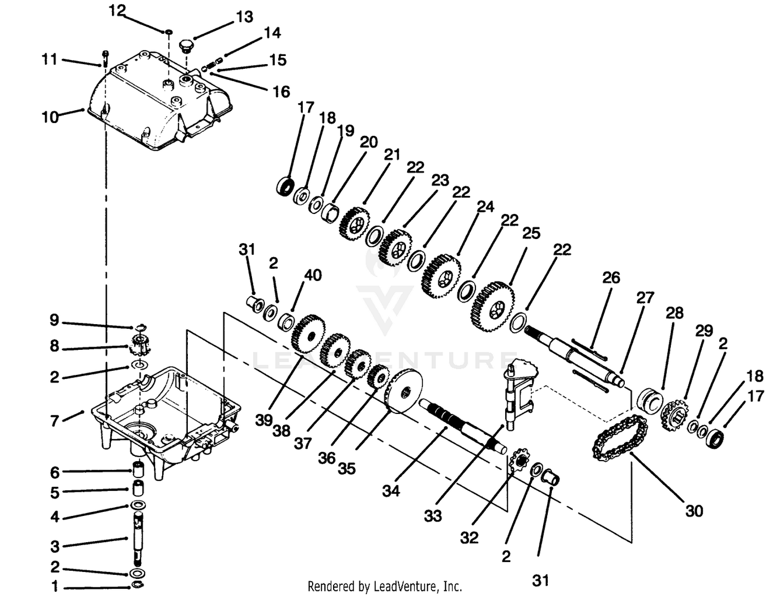 Peerless Transmission Model No. 700-039