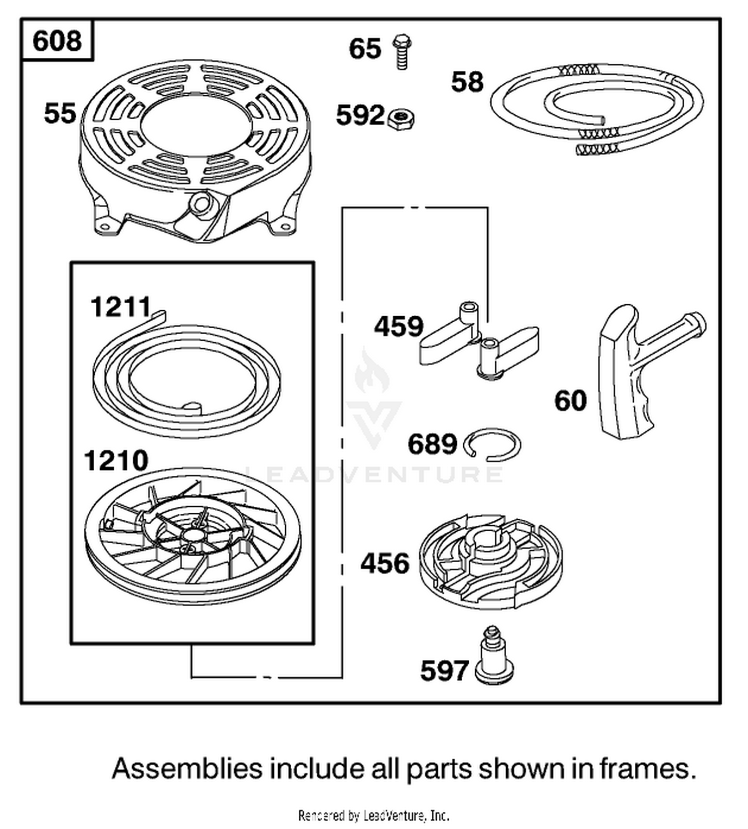 Engine Briggs  Stratton Model 12h802-1776-B1 8