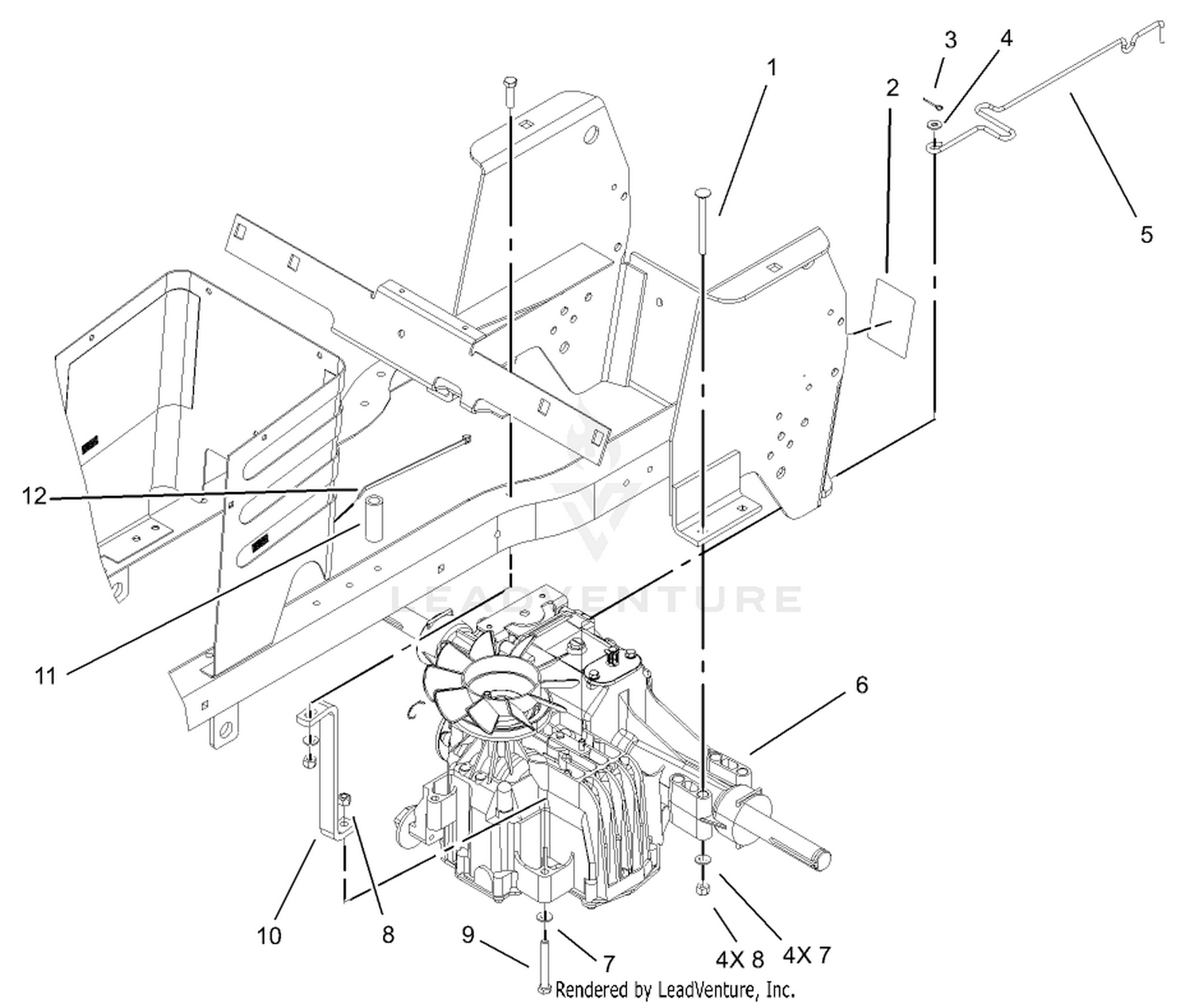 Hydro Transaxle Assembly