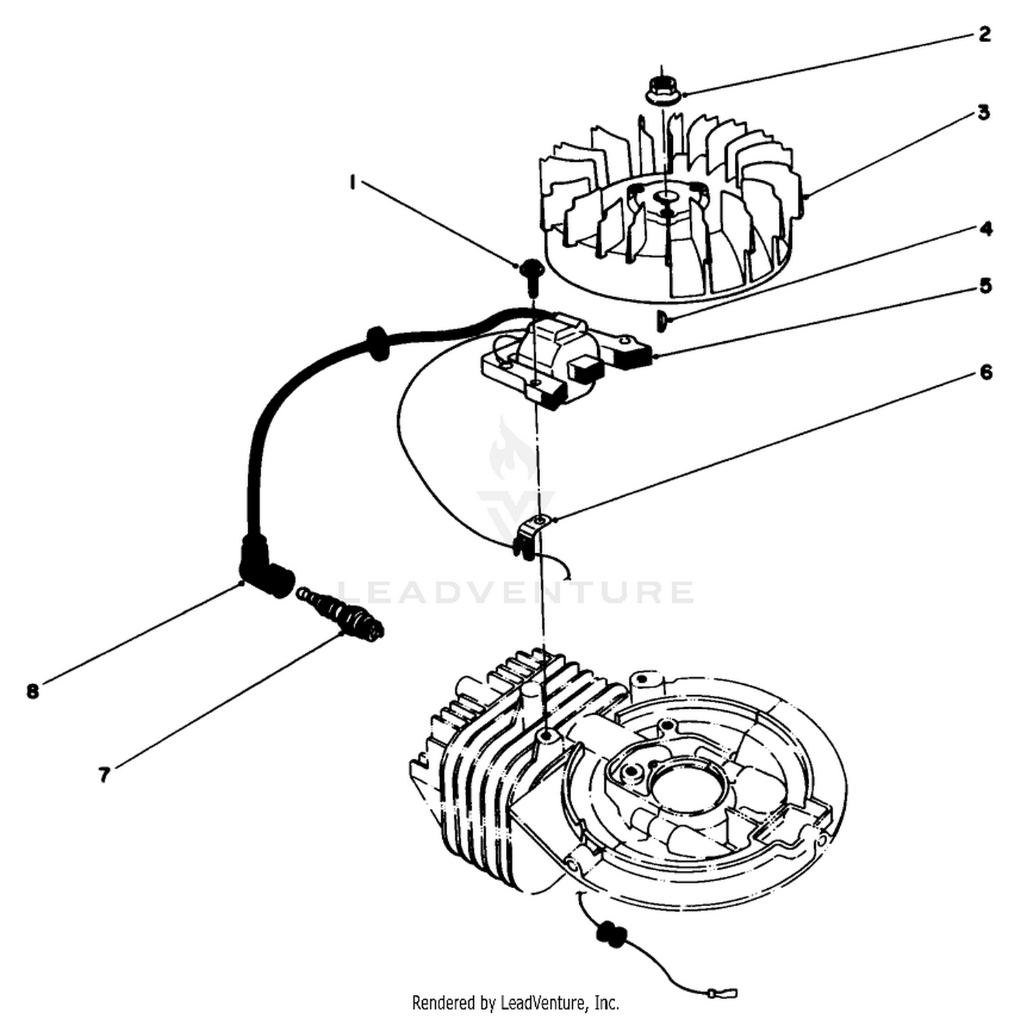 Flywheel  Magneto Assembly