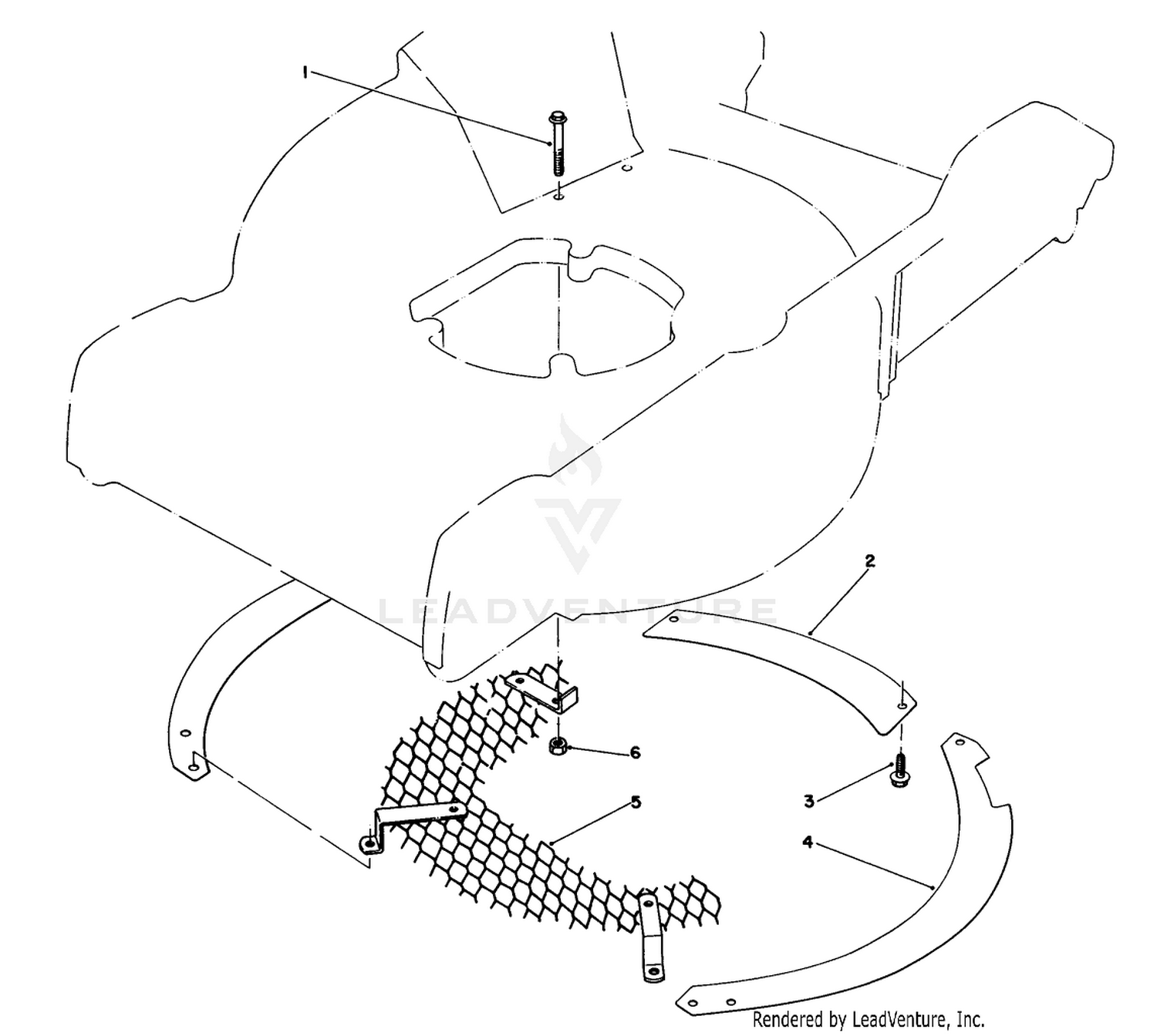 Leaf Shredder Kit No. 59101 (optional)