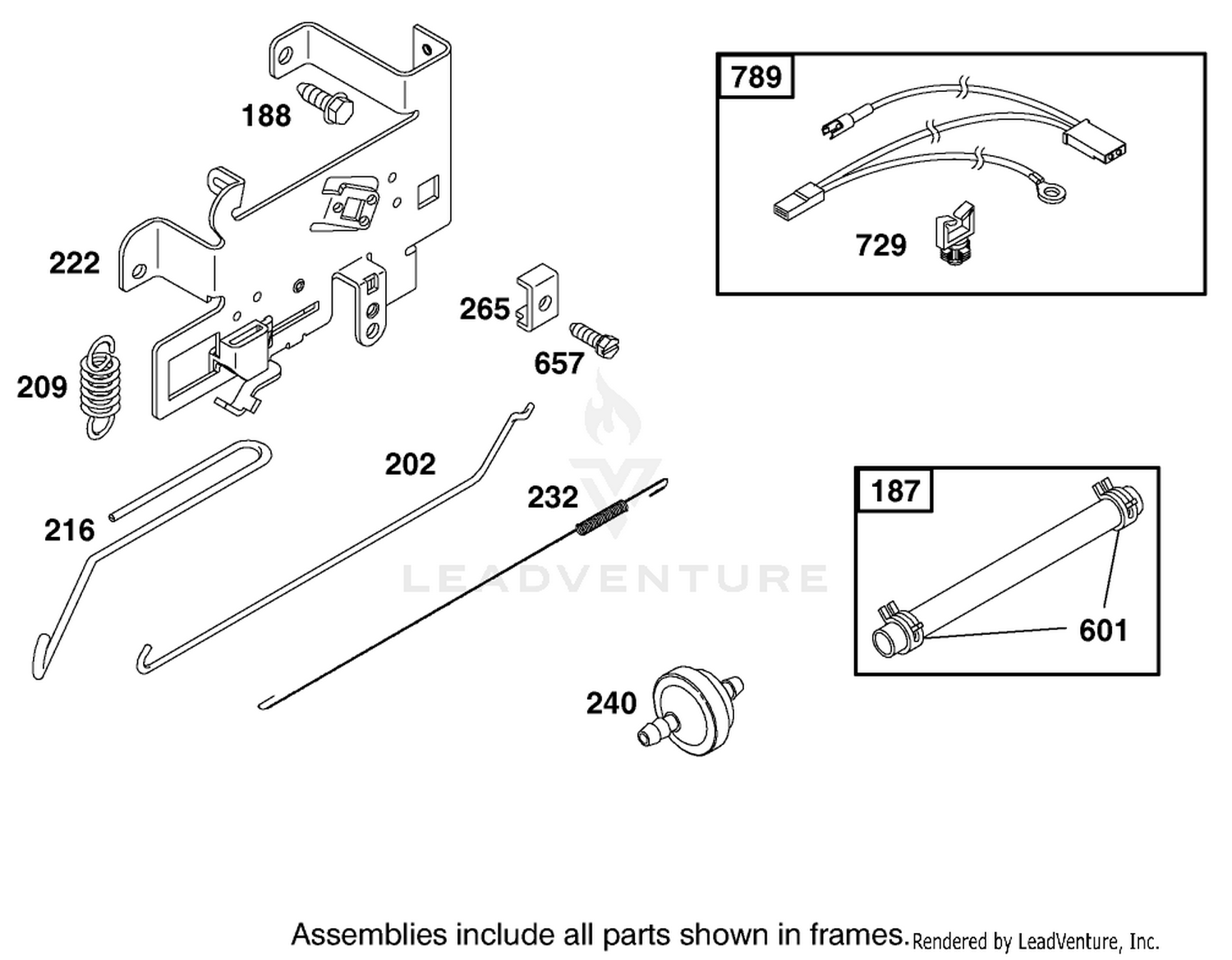 Governor Assembly Briggs And Stratton Model 312777-0128-E1