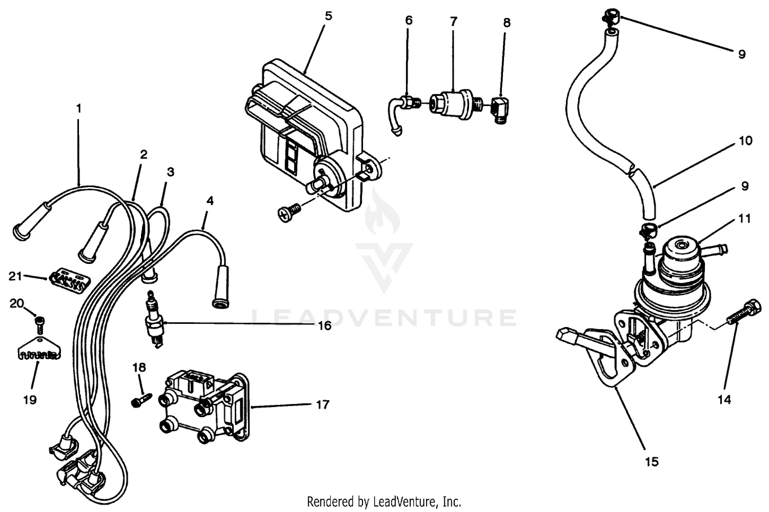 Ignition  Fuel Pump Assembly