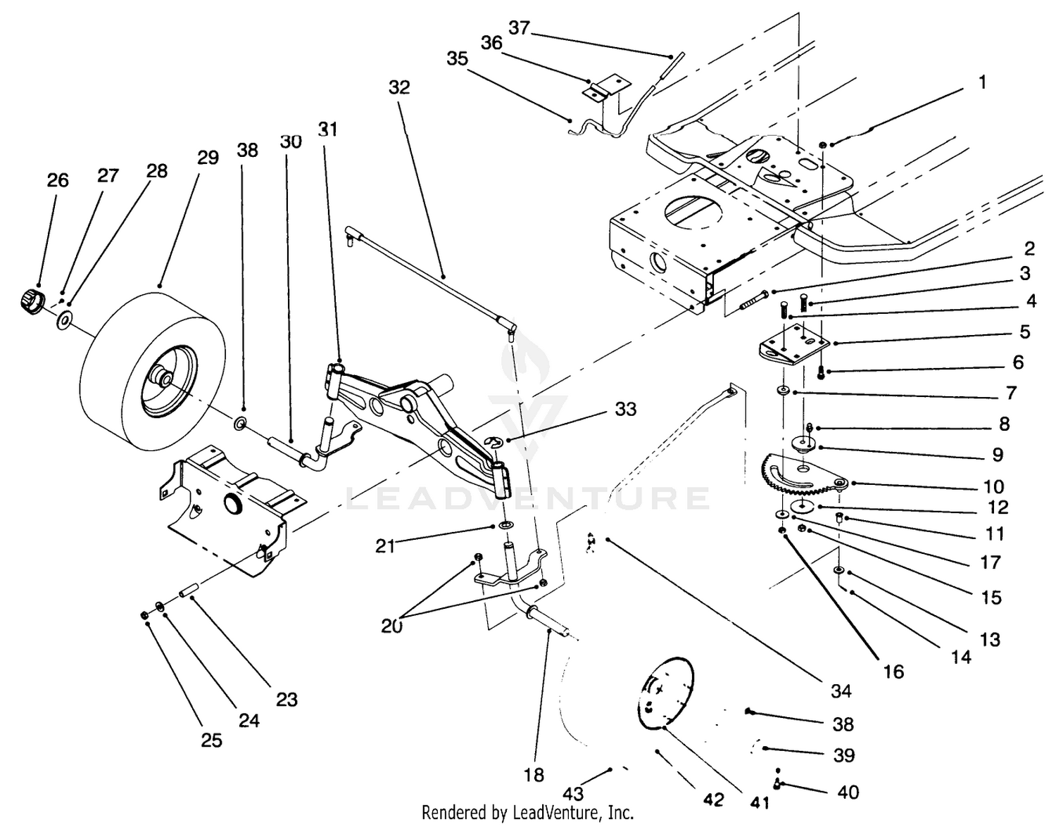 Front Axle Assembly