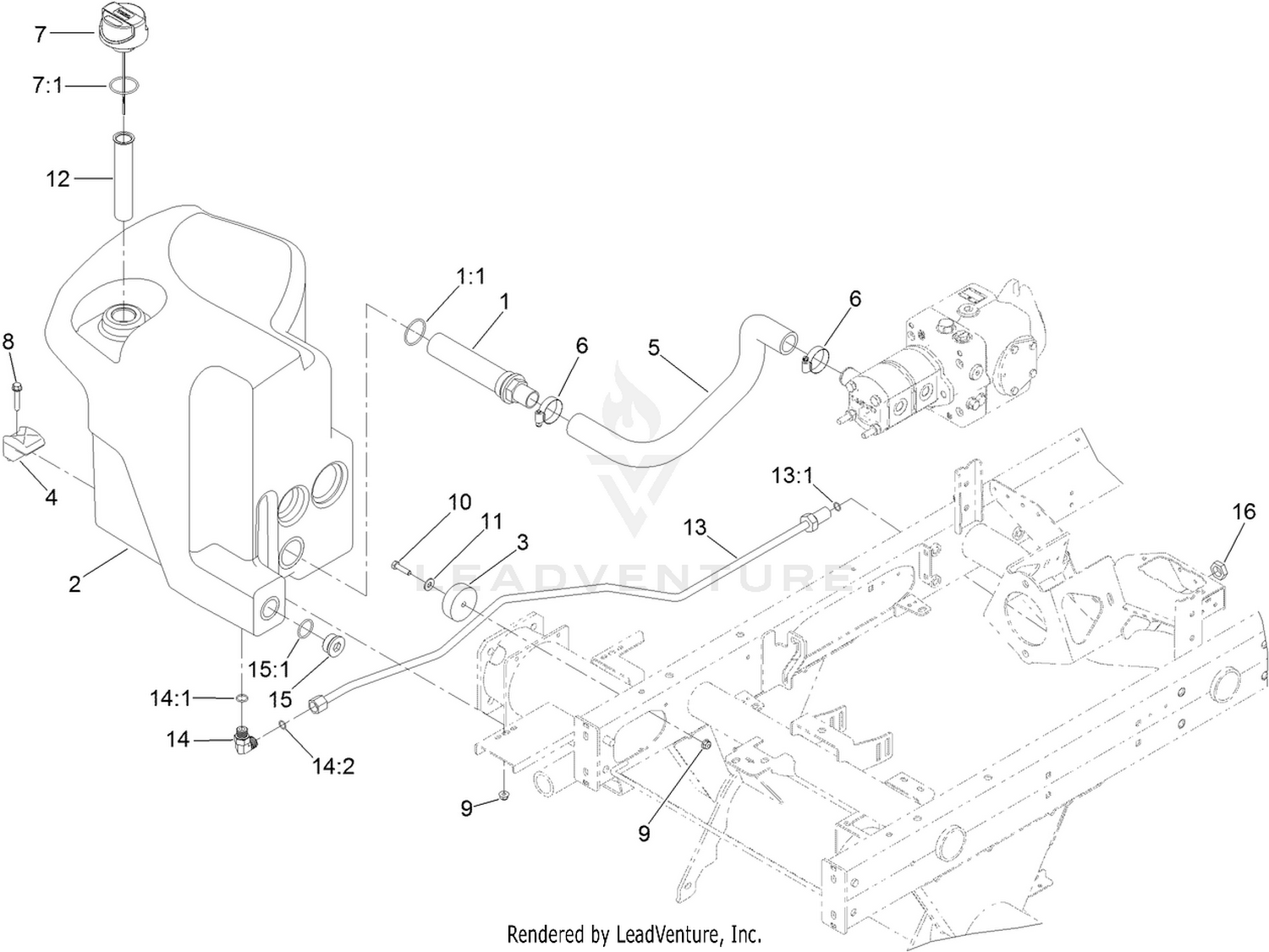 Hydraulic Tank Assembly