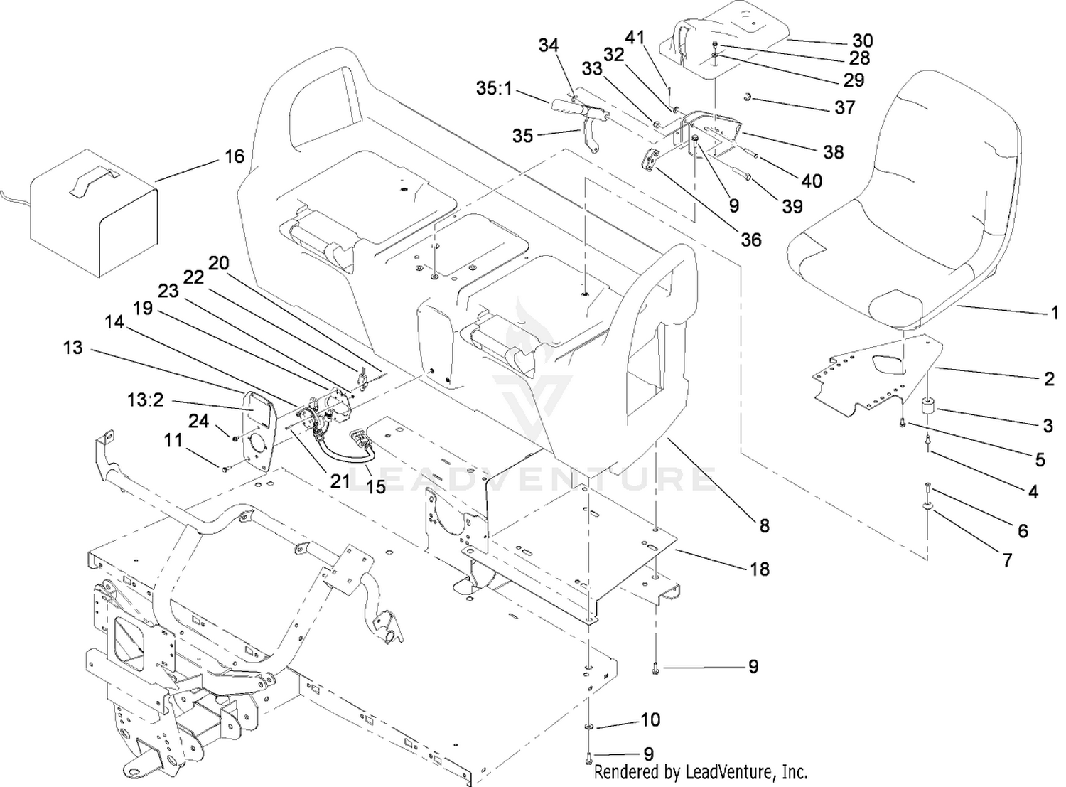 Seat Base Assembly