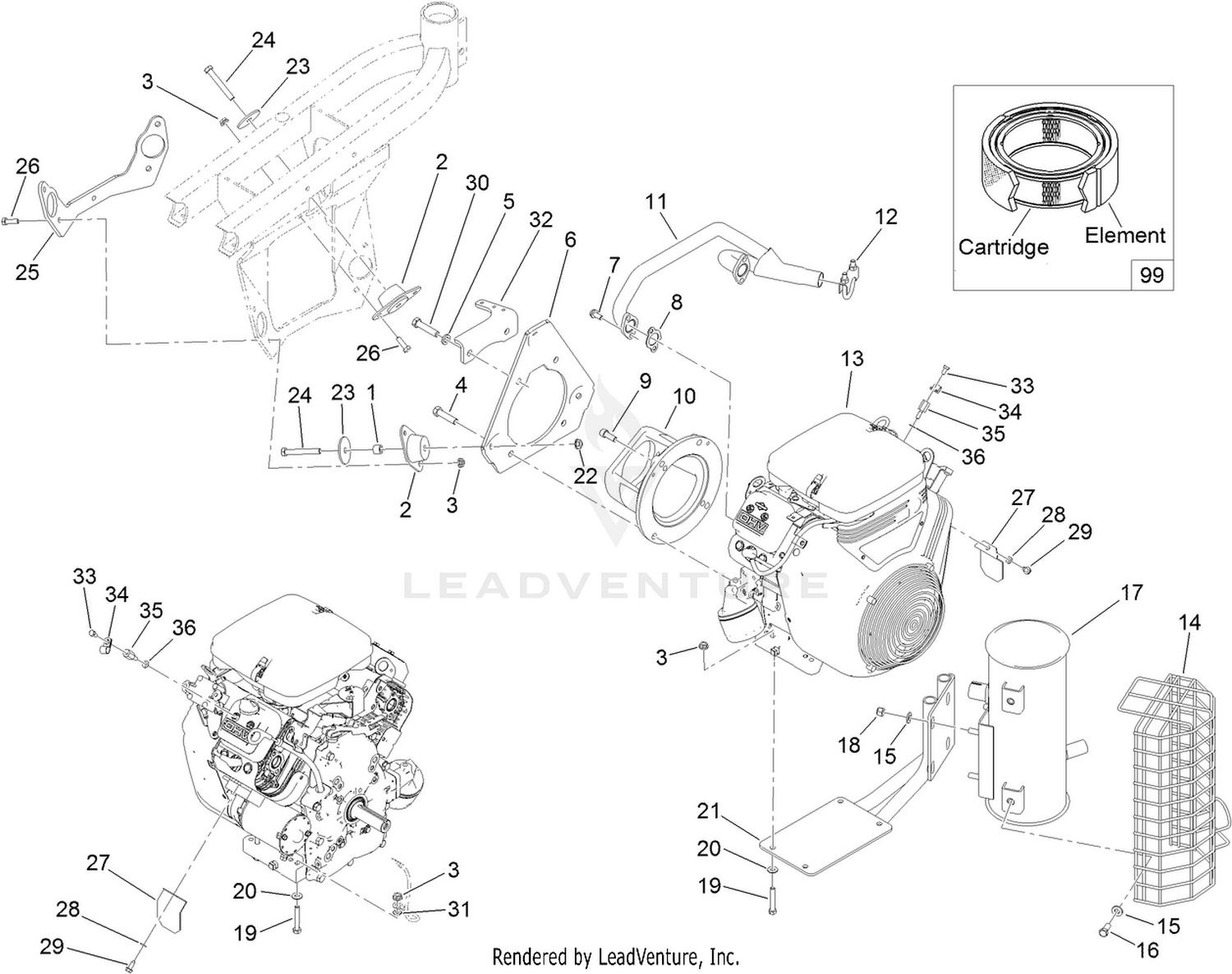 Engine Installation Assembly