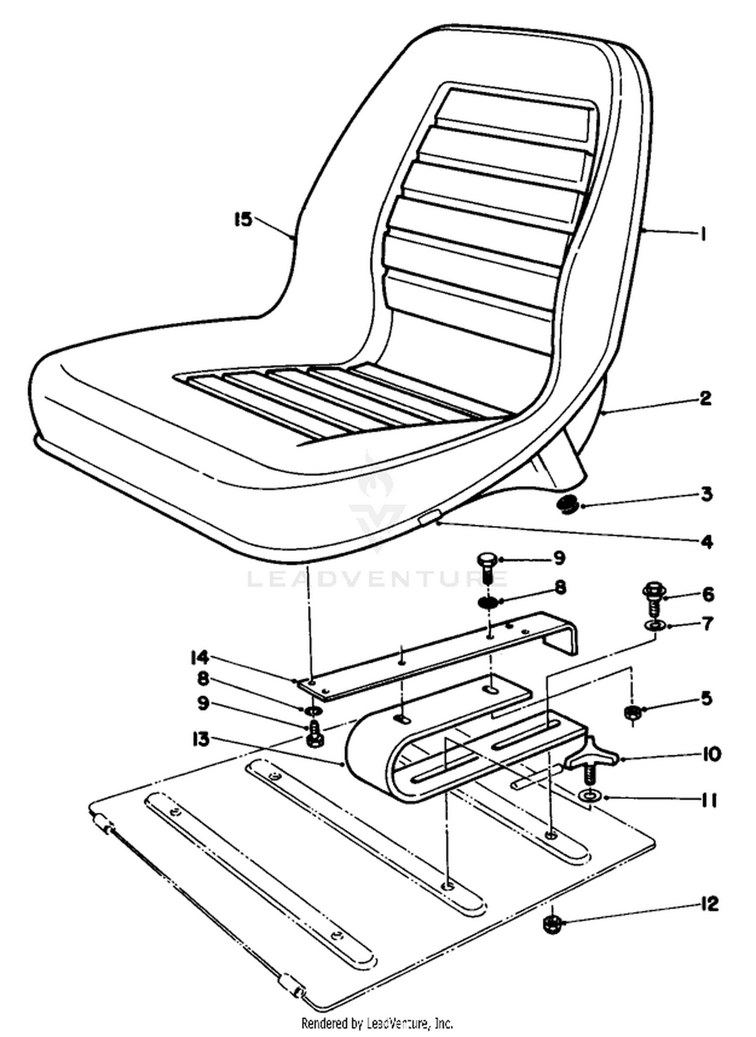 Standard Seat Kit Model No. 30769
