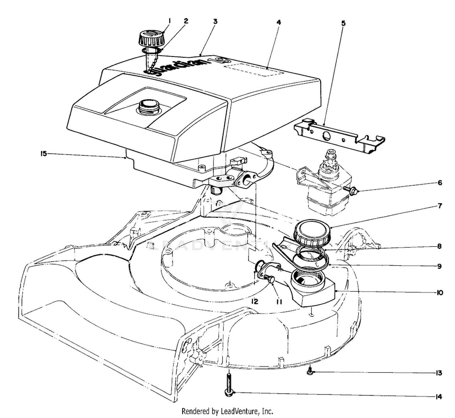 Engine And Oil Gauge Assembly