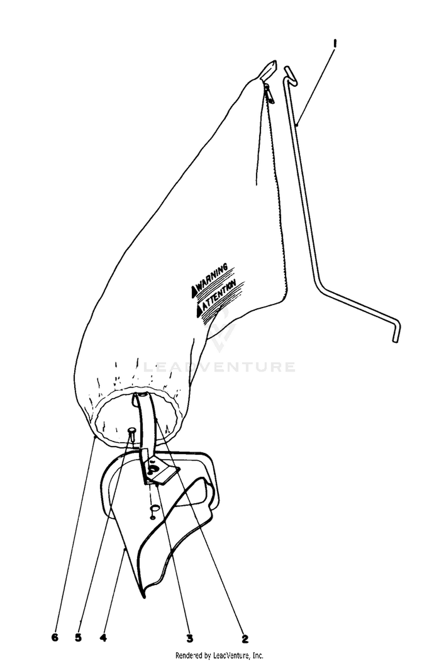 Grass Bagging Kit-No. 8-8109 (optional)