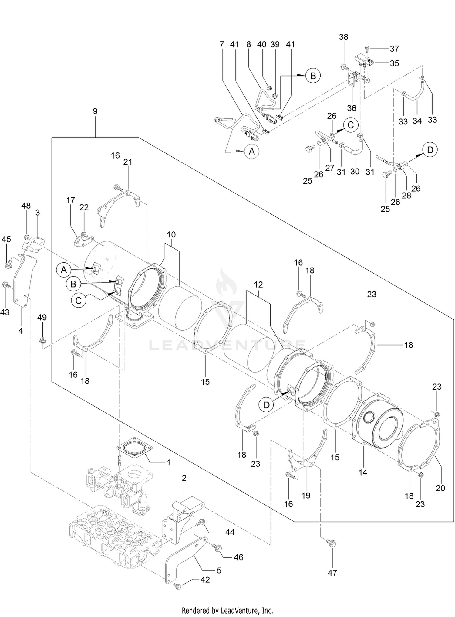 Diesel Particulate Filter Assembly