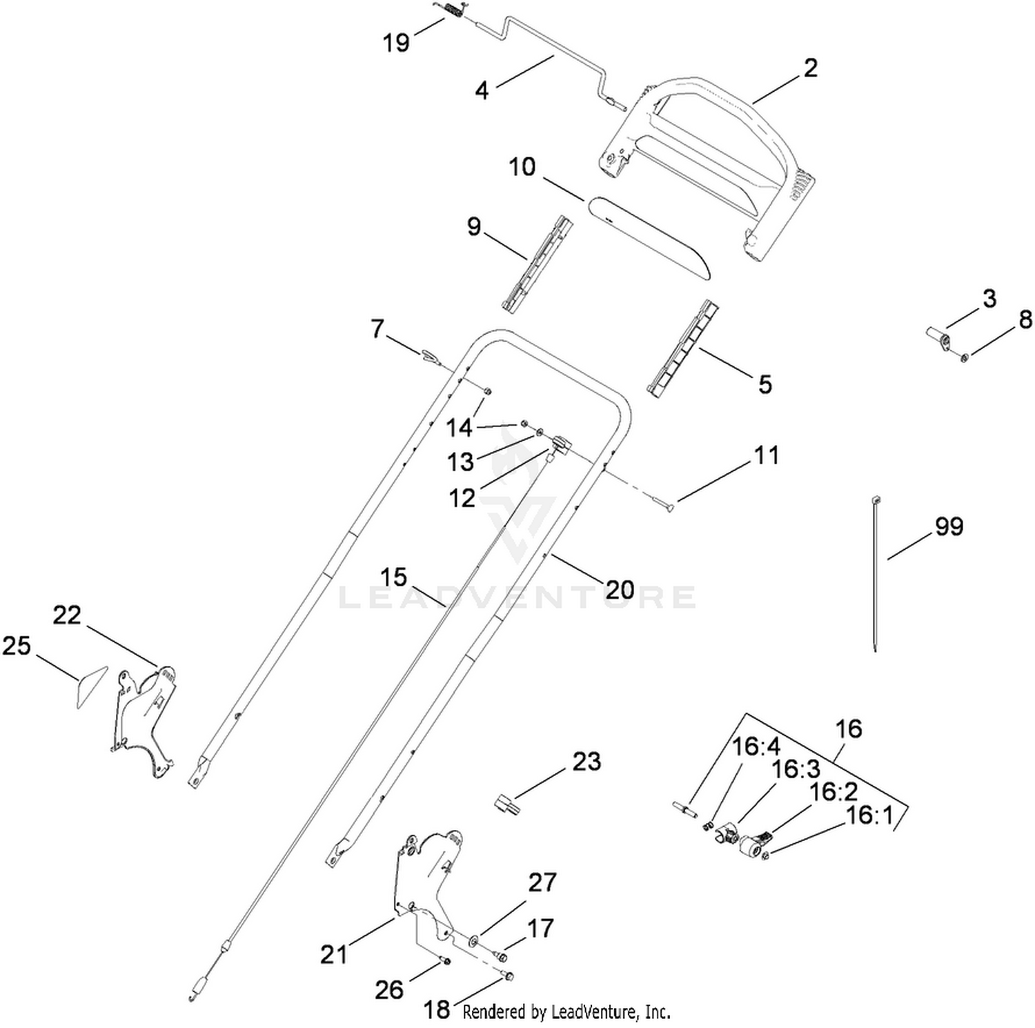 Handle and Control Assembly