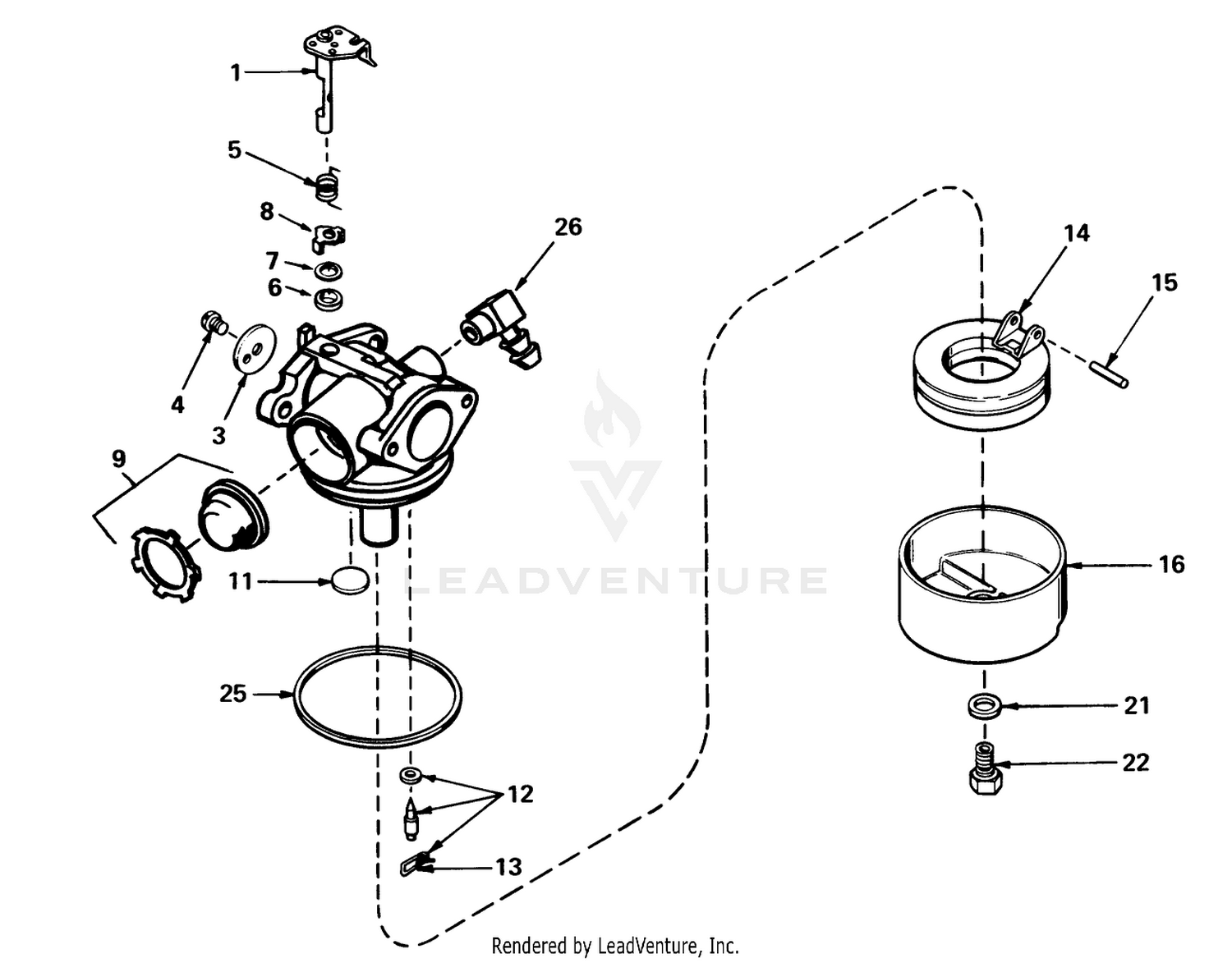 Carburetor No. 632050