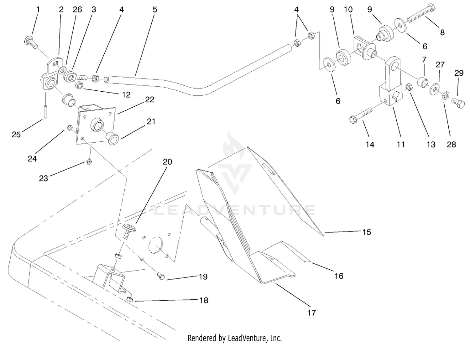 Traction Pedal Assembly