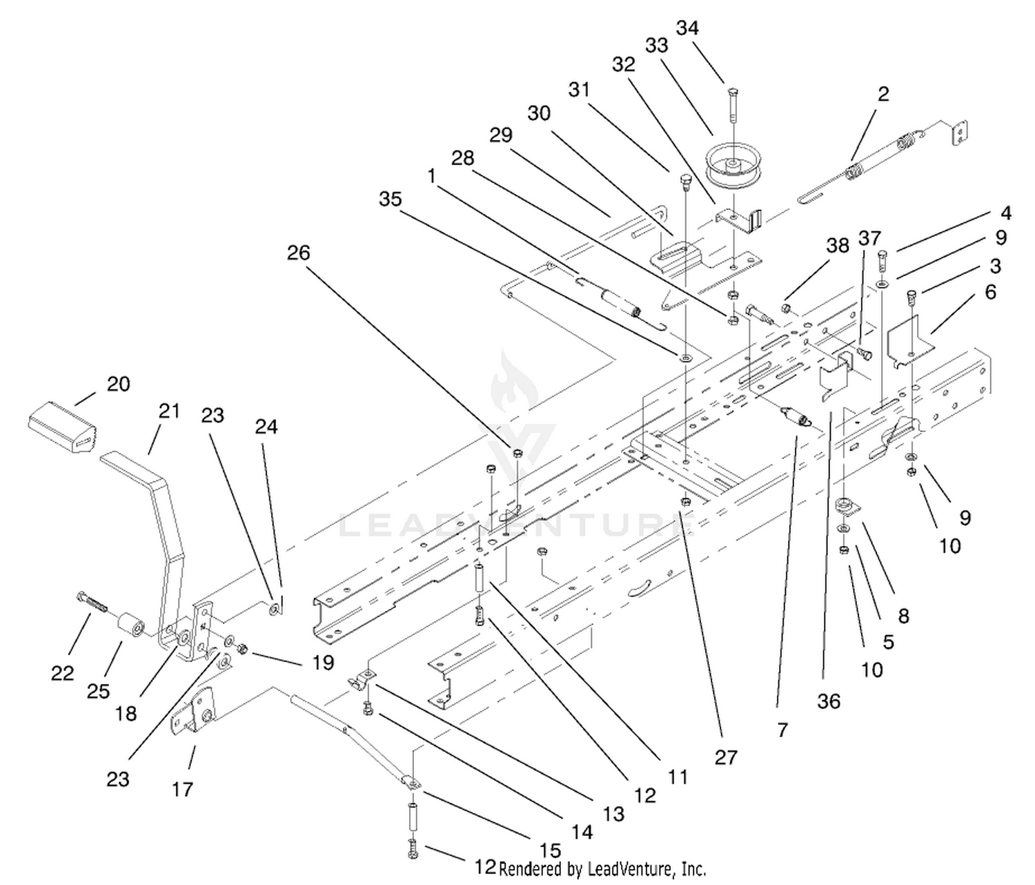Traction Clutching Components Assembly