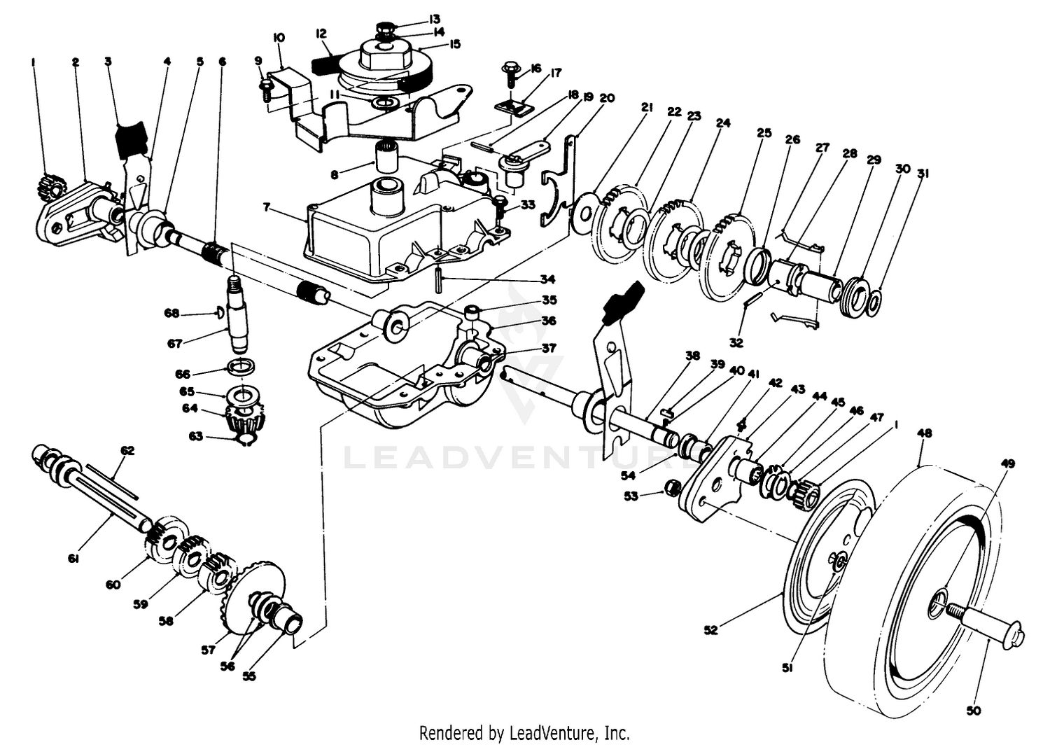 GEAR CASE ASSEMBLY