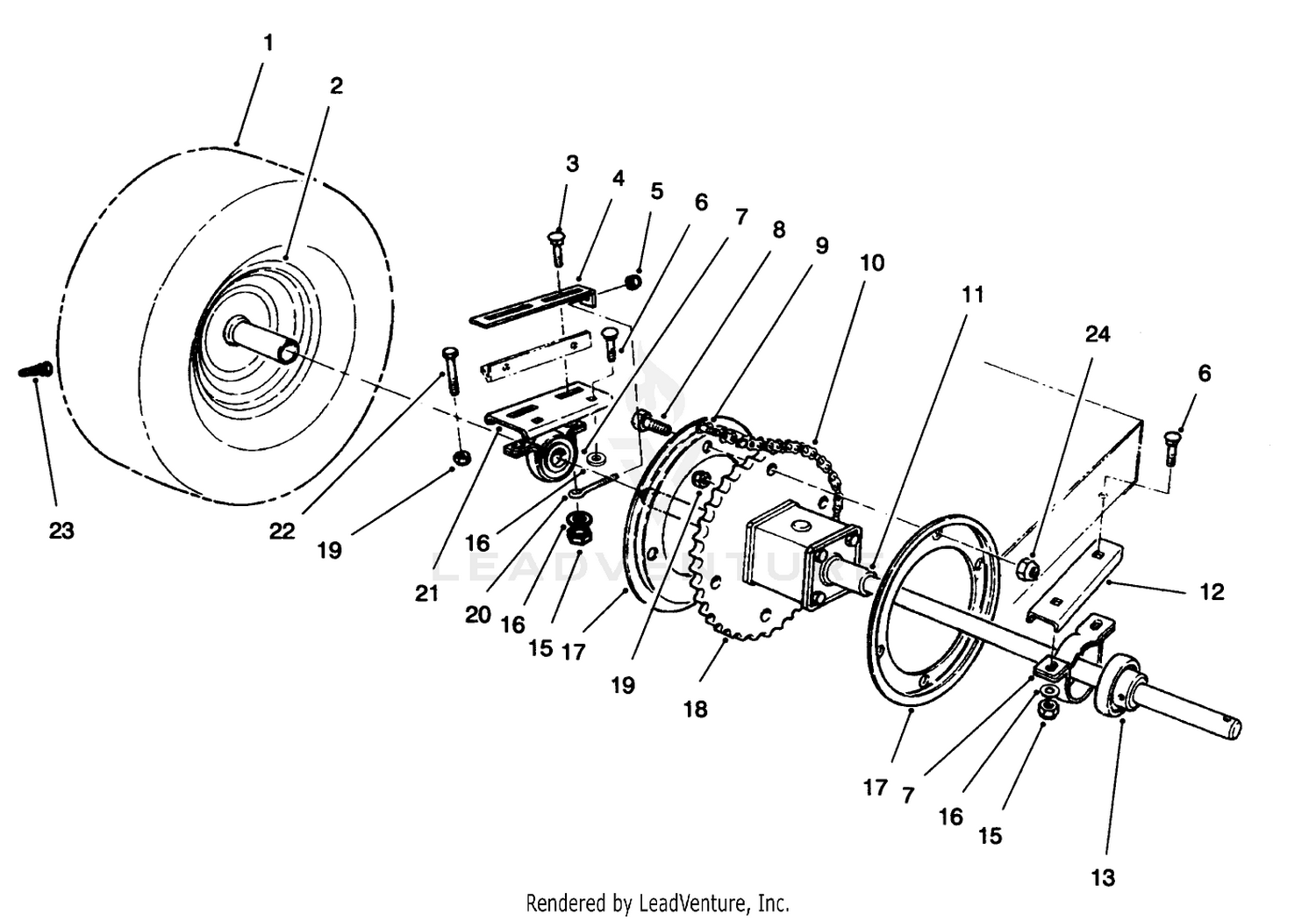 Rear Axle Assembly