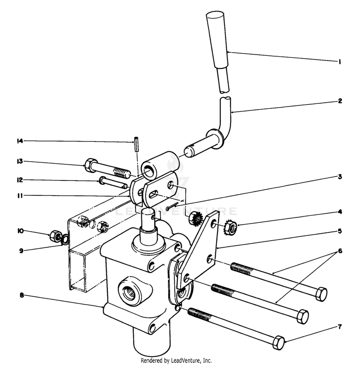 Valve And Lever Assembly