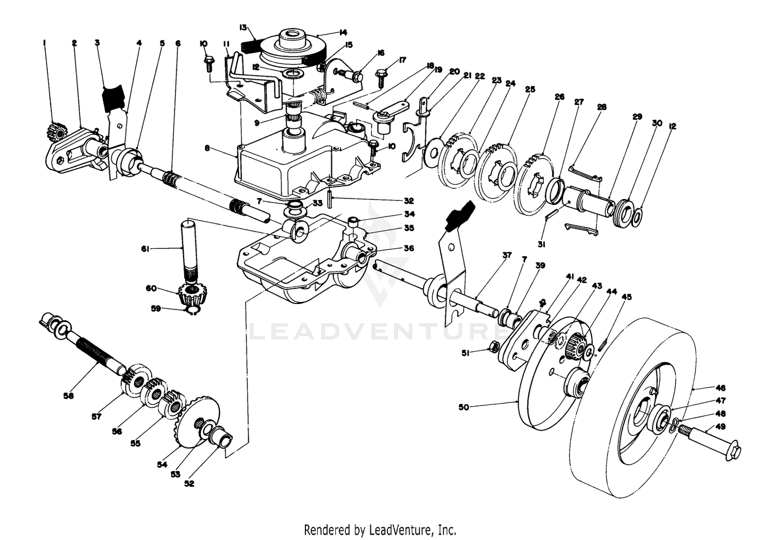 Gear Case Assembly
