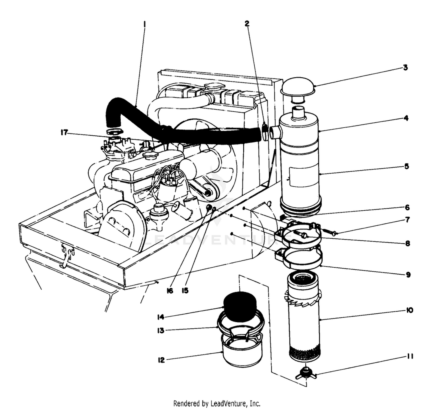 Air Cleaner Assembly 27-7090