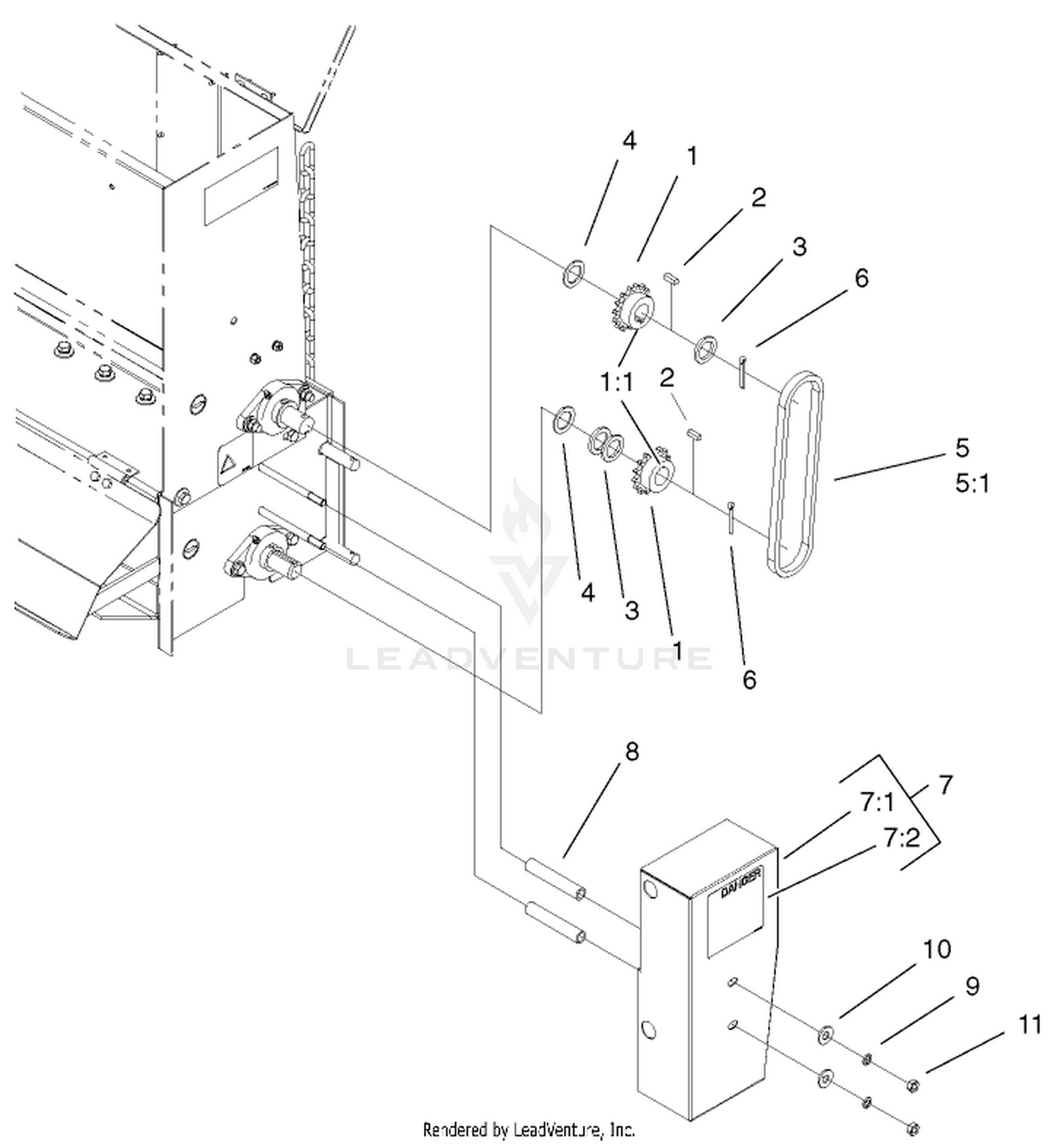 Chain And Guard Assembly