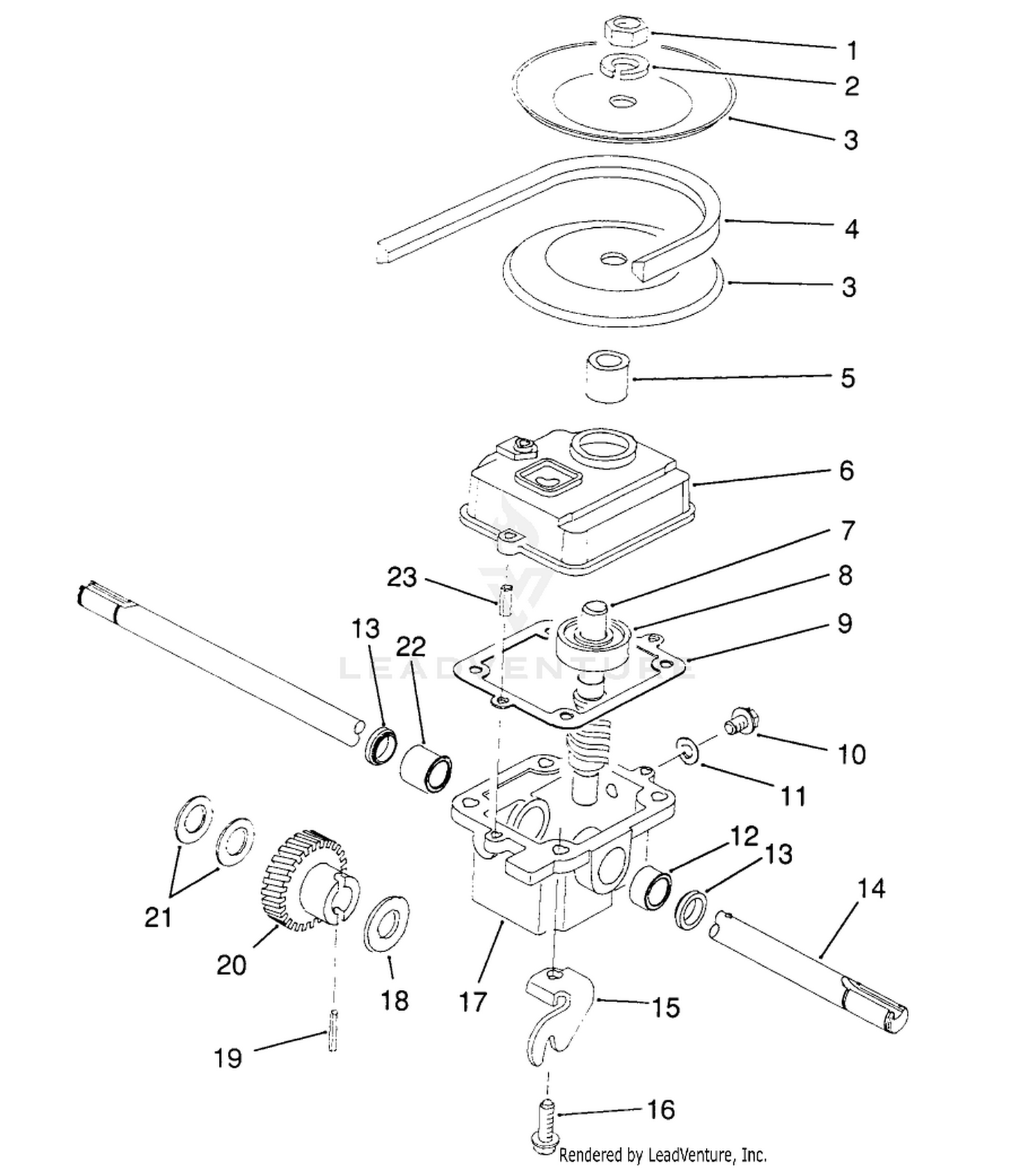 Gearbox Assembly No. 71-8250