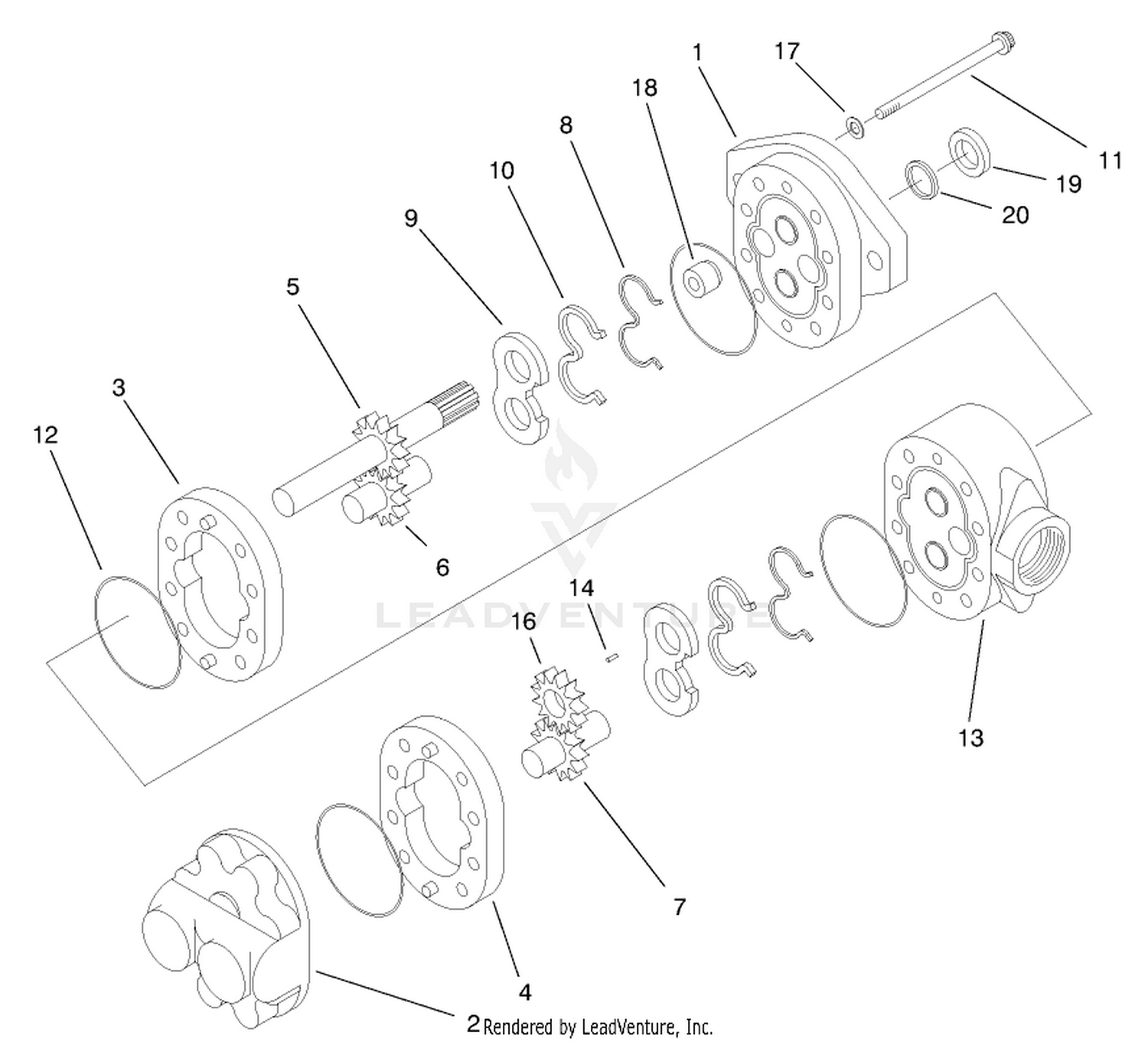Gear Pump Assembly No. 95-8601