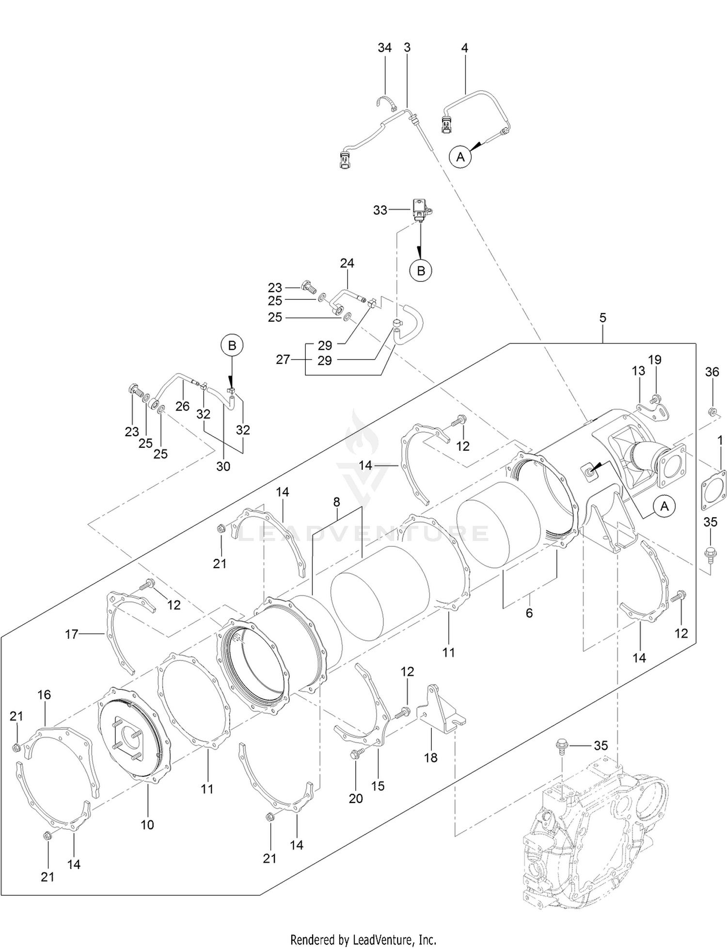 Diesel Particulate Filter Assembly