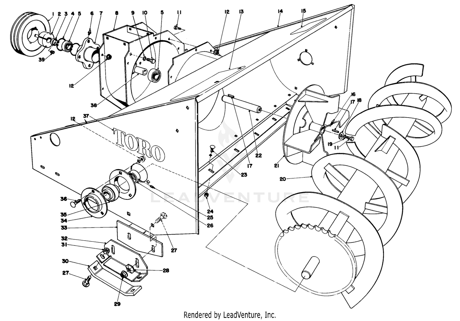 48" Snowthrower Model No. 30570 (optional)