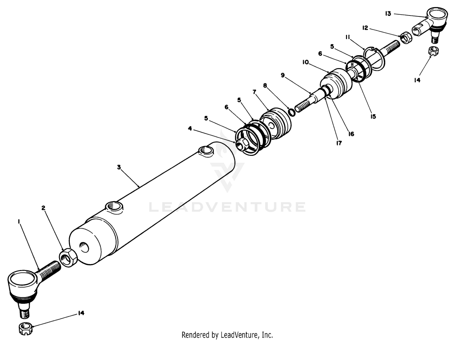 Hydraulic Steering Cylinder