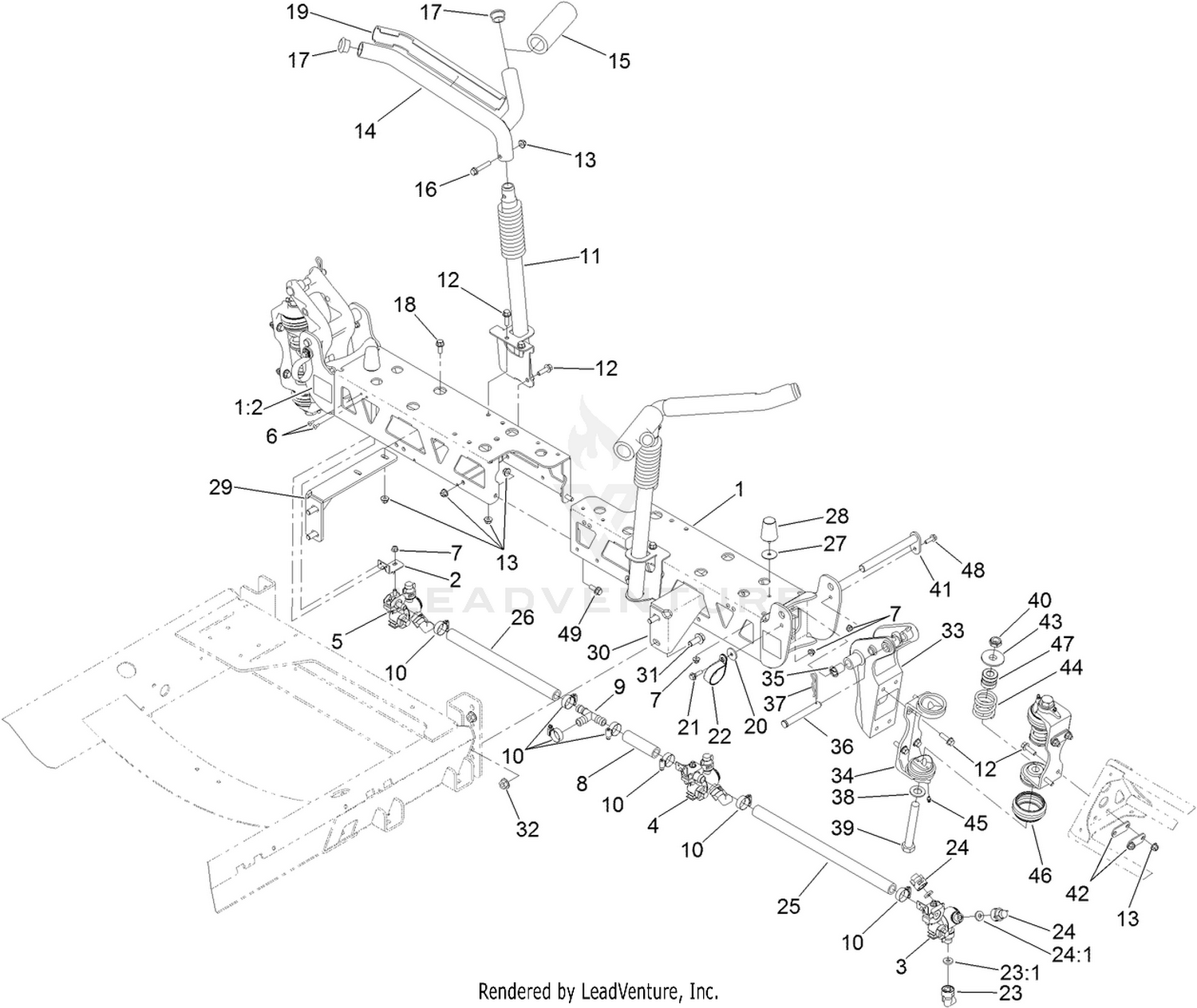 Center Boom Assembly