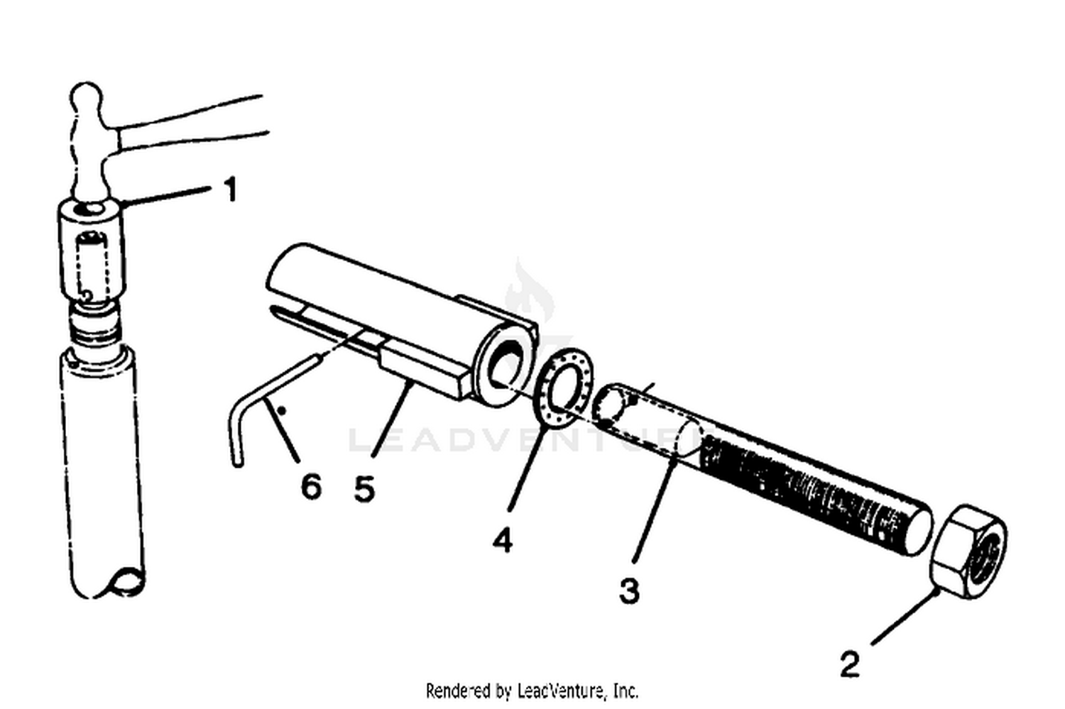 Bearing Replacement Tool Kit No. Tor238900