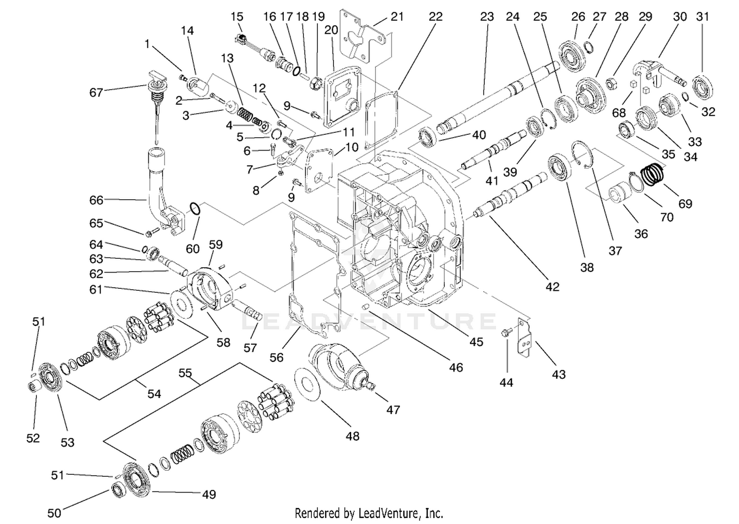 Hydraulic Housing Assembly