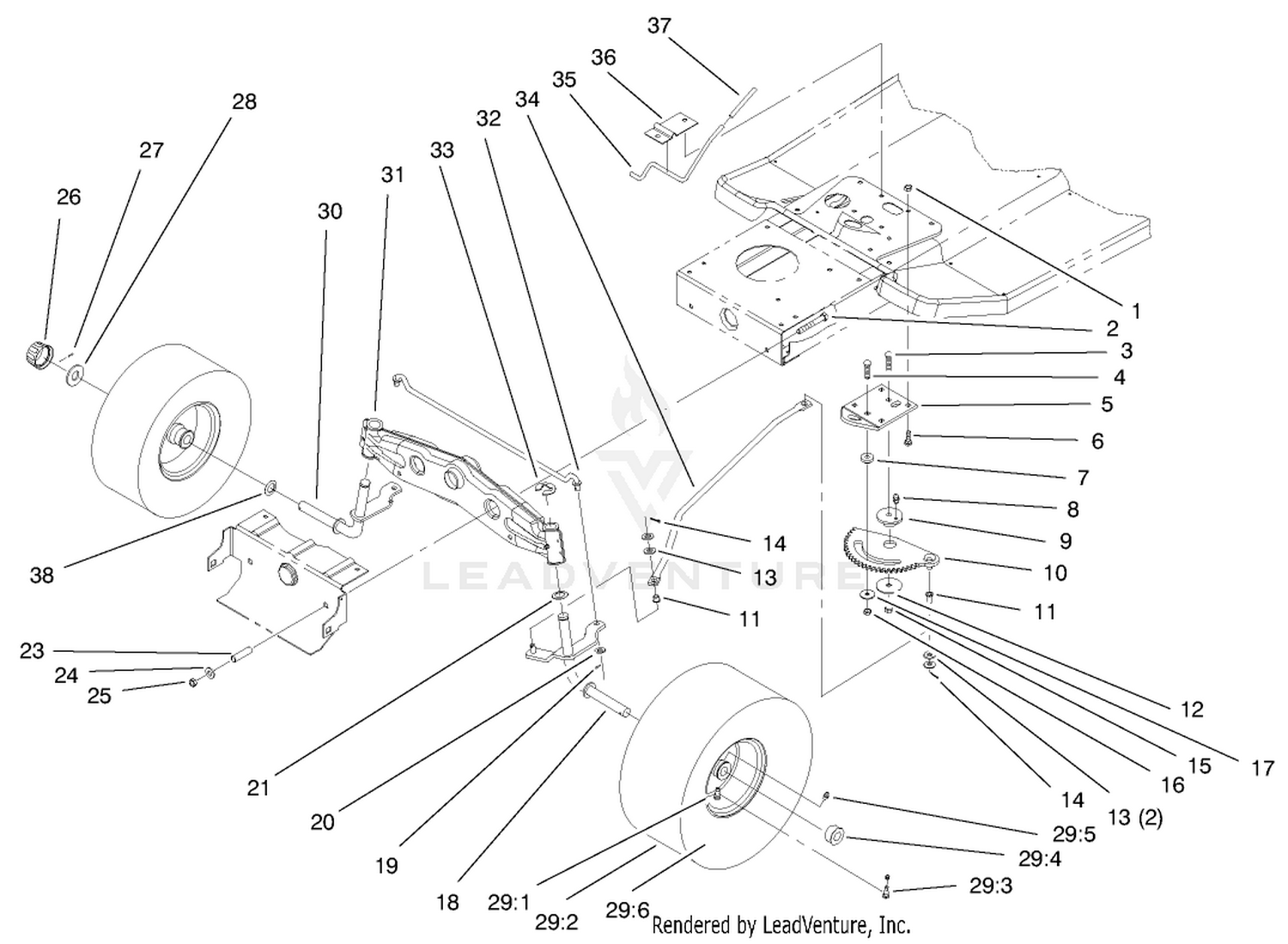 Front Axle Assembly