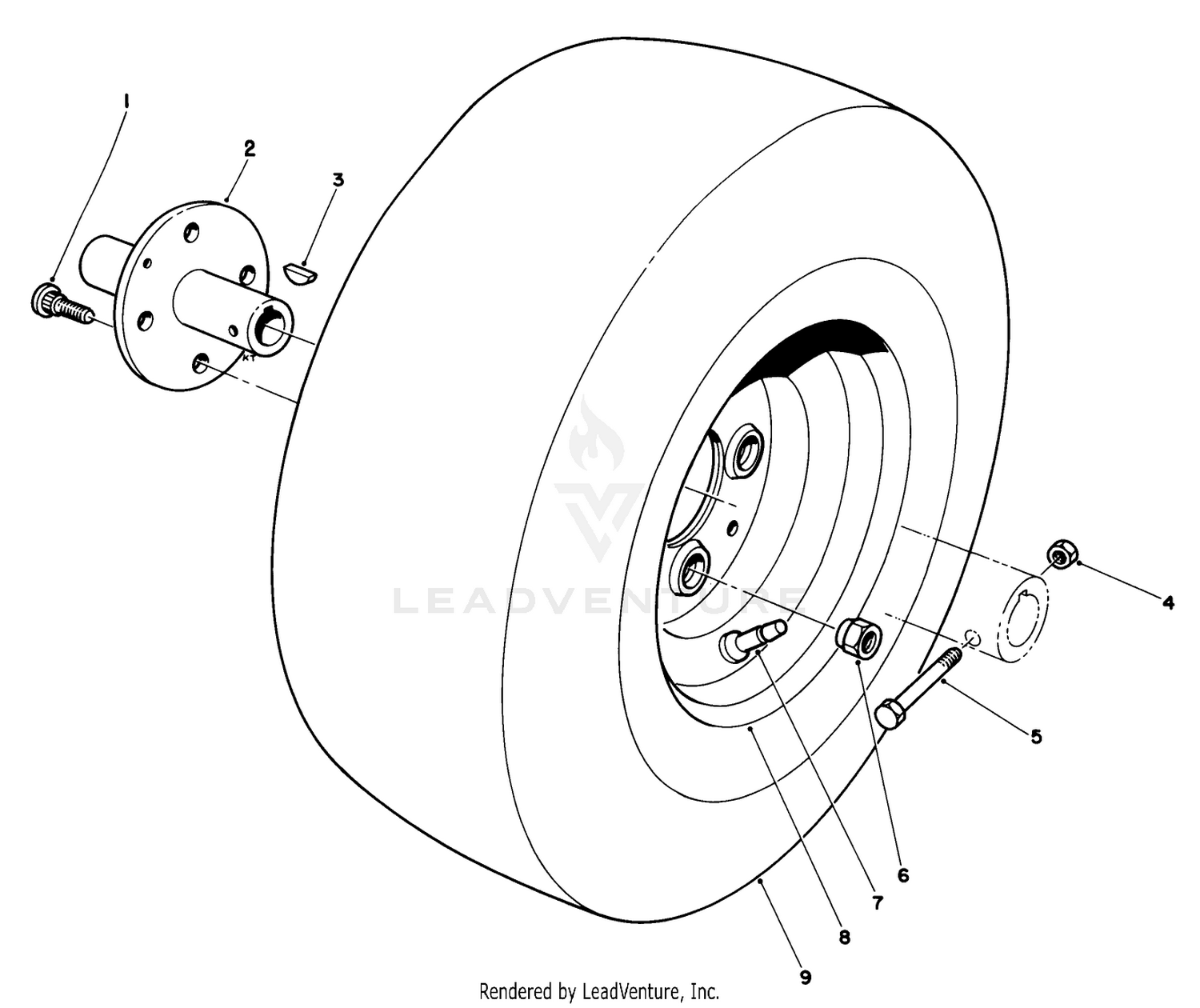 Front Wheel Assembly