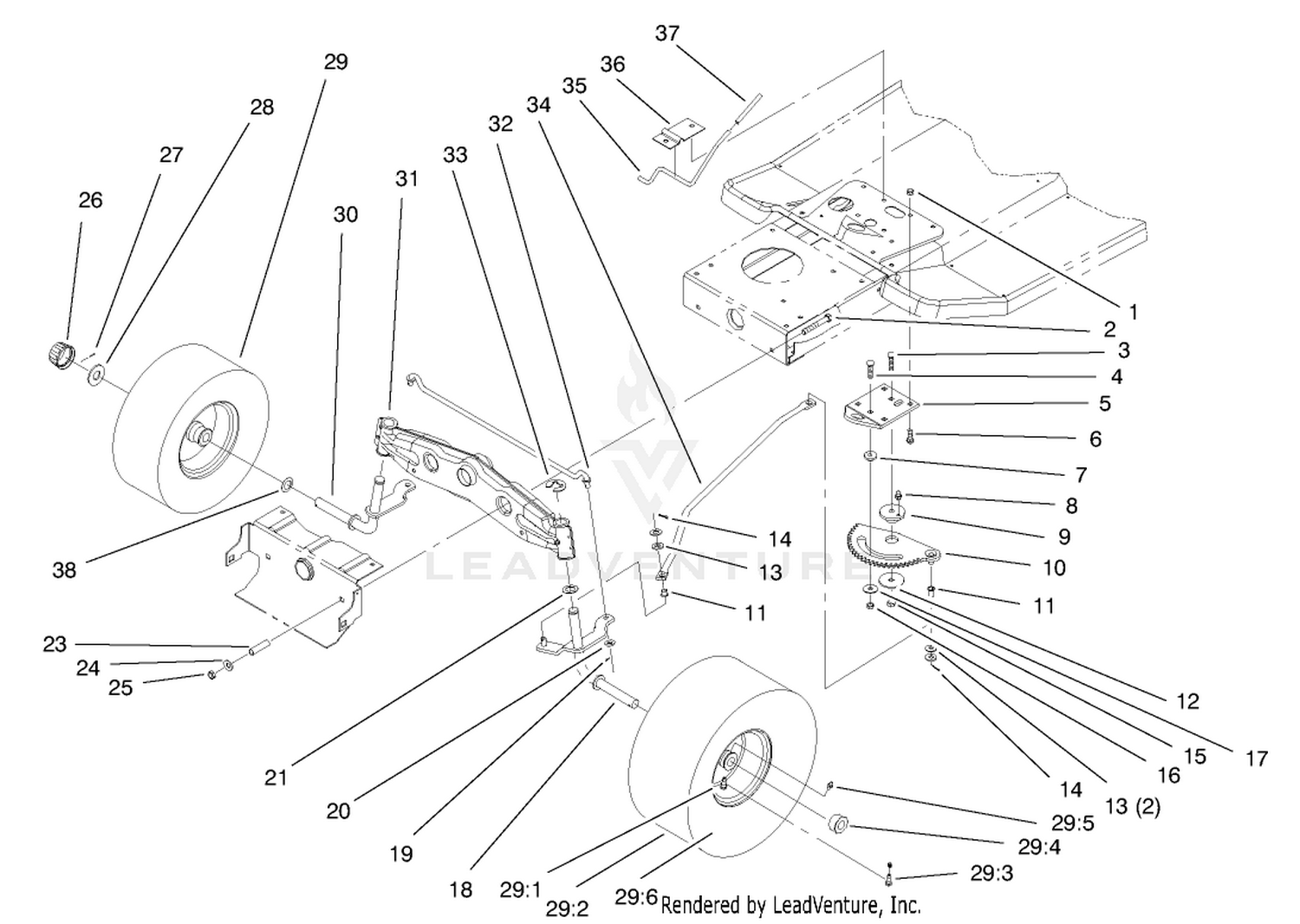 Front Axle Assembly