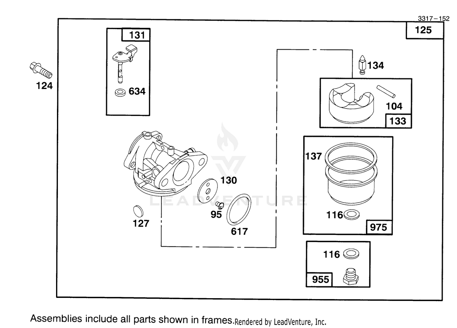 Engine Briggs  Stratton Model 127802-0640-01 3