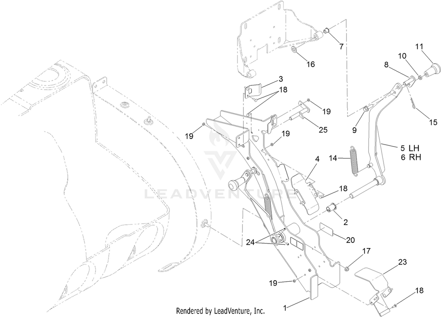 Eductor Mounting Assembly